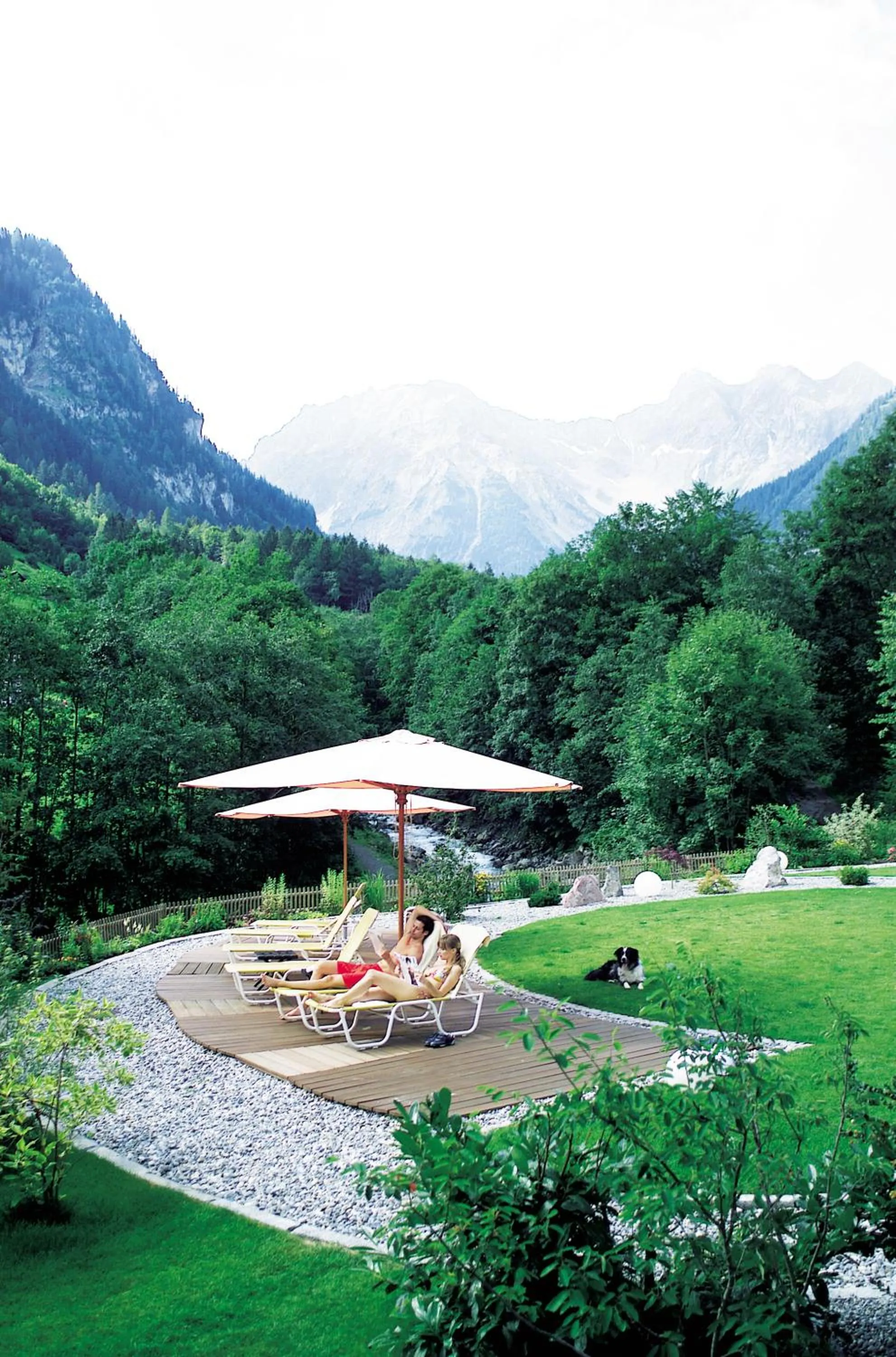 Garden in Walliserhof