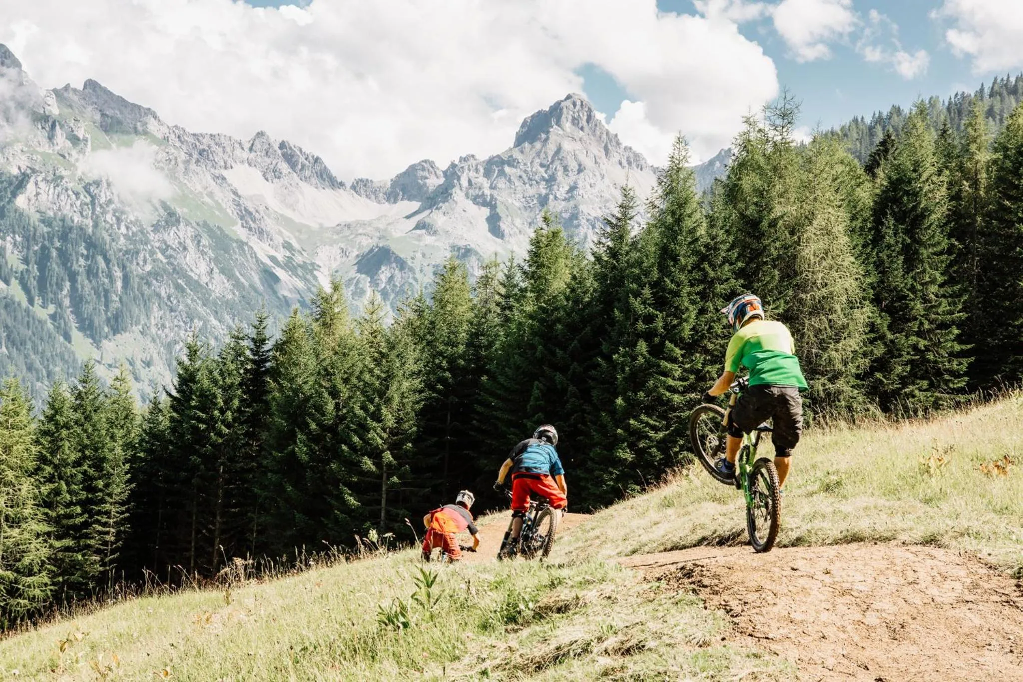 Natural landscape in Walliserhof