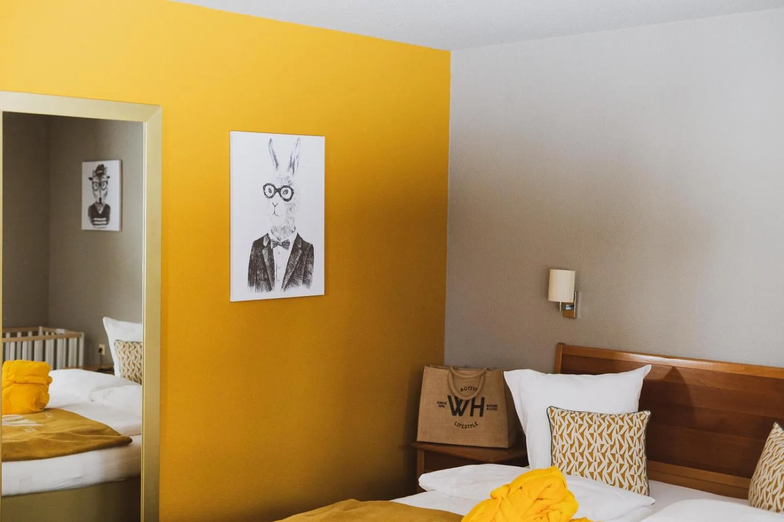 Photo of the whole room, Bed in Walliserhof