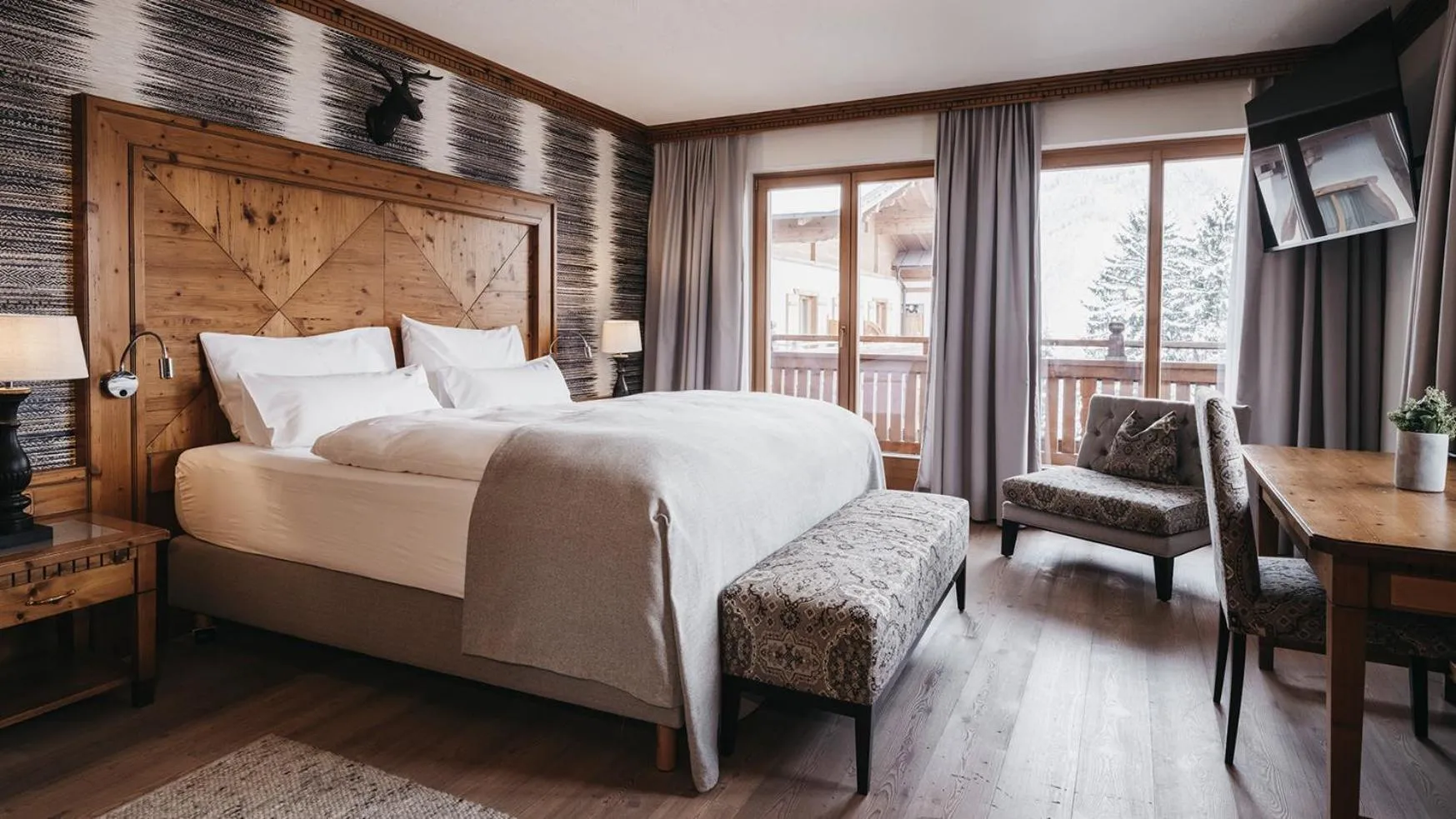 Bed in Hotel Oberforsthof