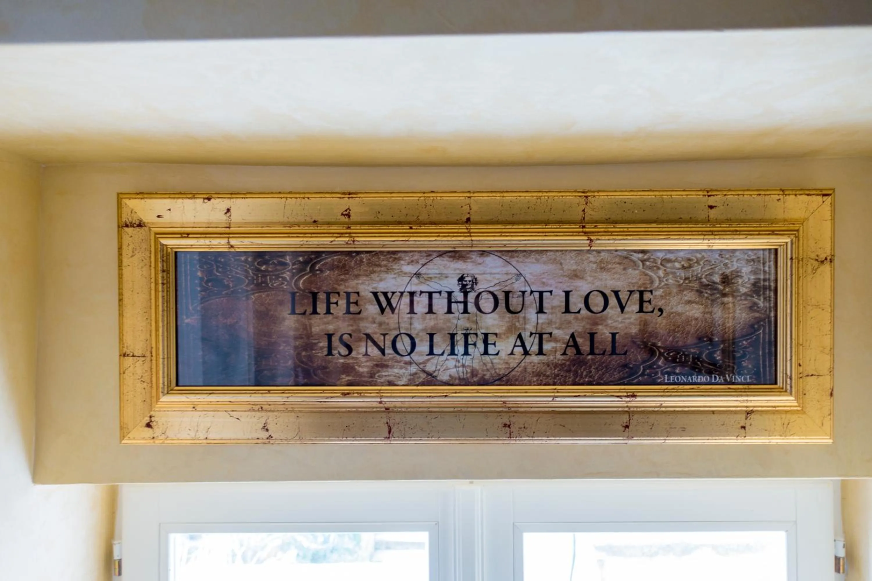 Decorative detail in Dominus Little Palace