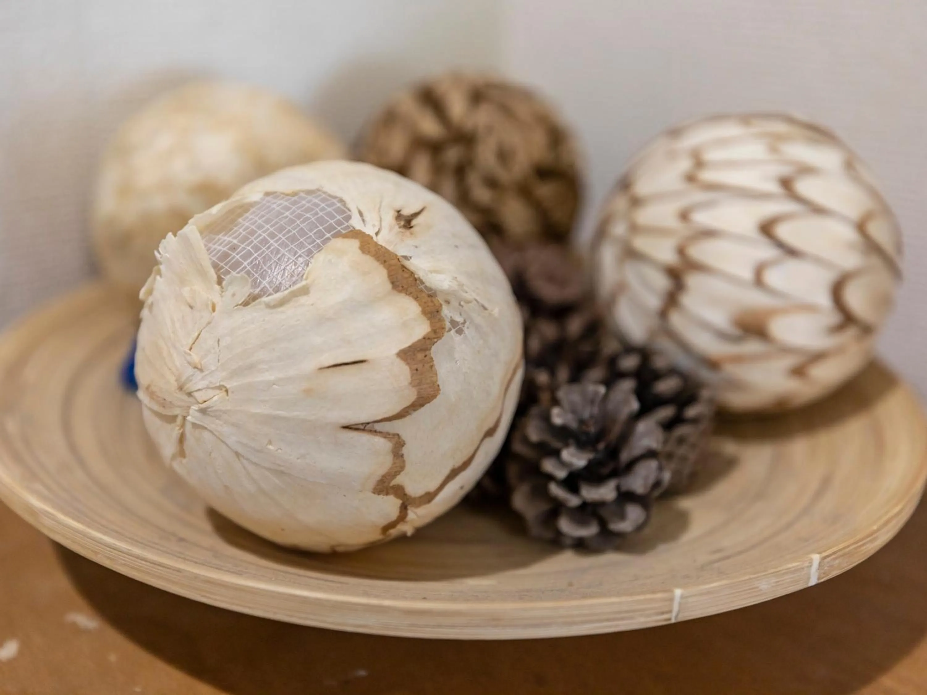 Decorative detail, Food in Sakura Guesthouse