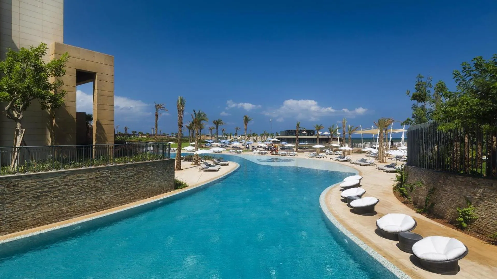 Pool view in Kempinski Summerland Hotel & Resort Beirut
