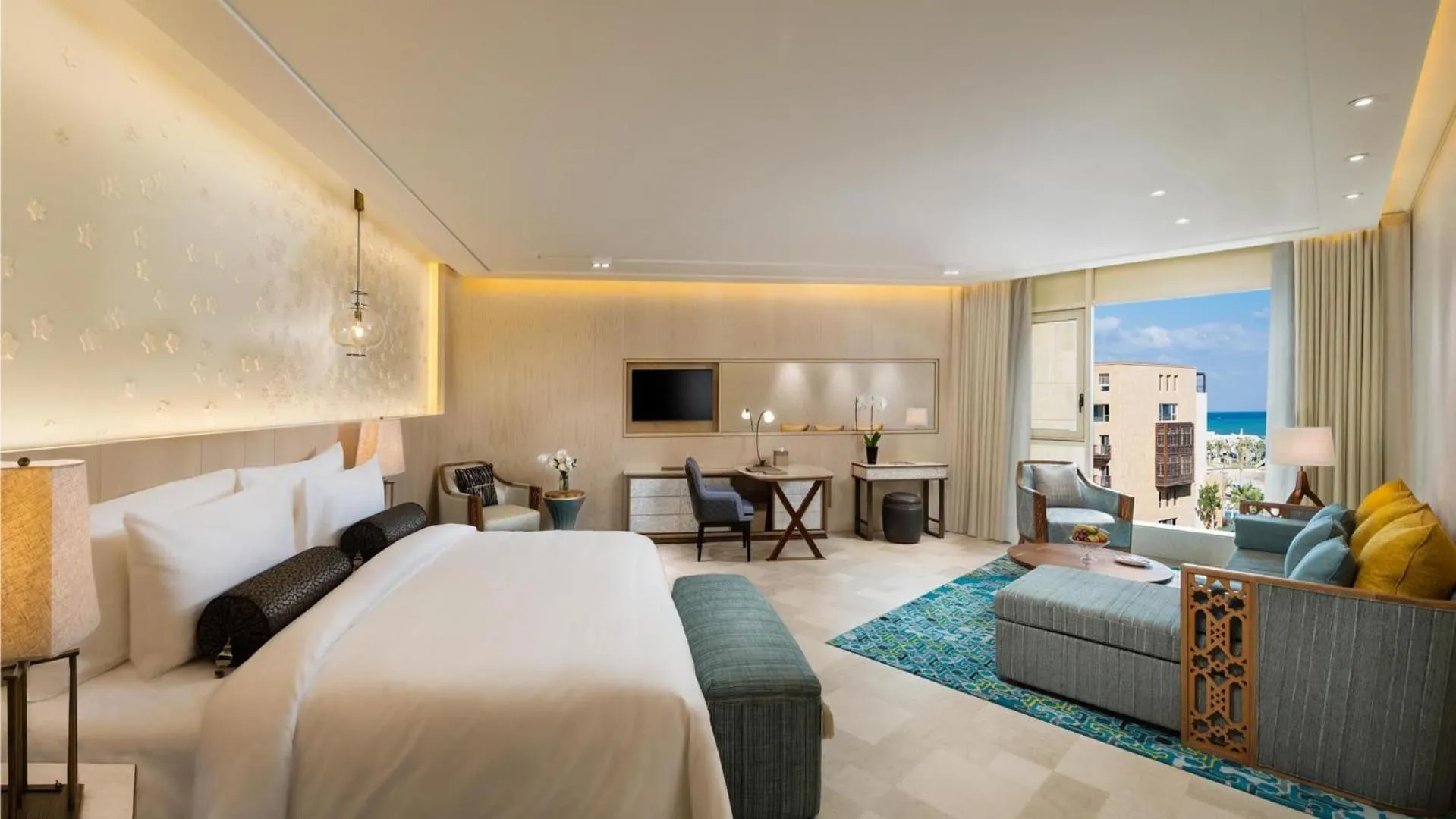 Bedroom, Bed in Kempinski Summerland Hotel & Resort Beirut