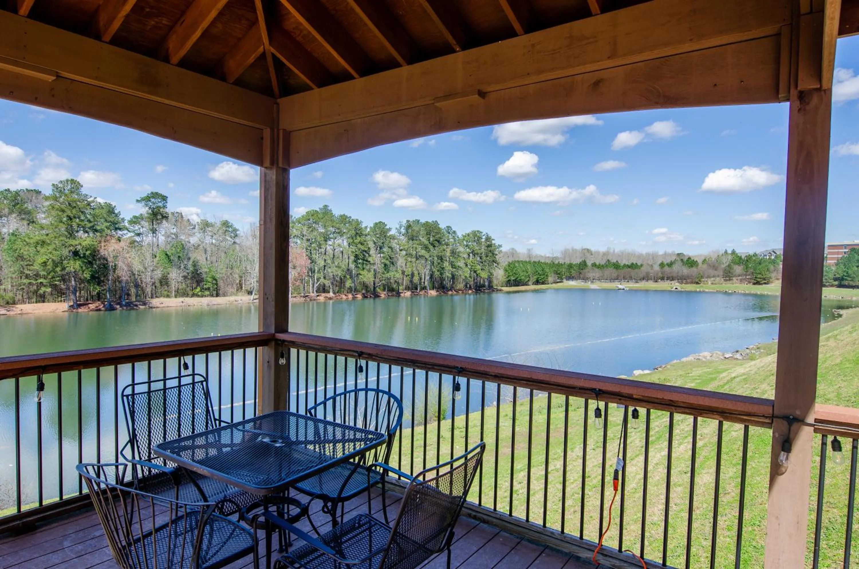 Patio in Holiday Inn Express Hotel & Suites Atlanta Airport West - Camp Creek by IHG