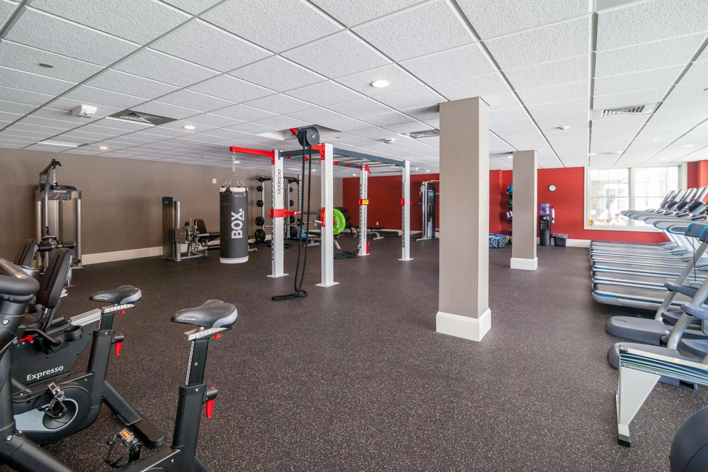 Fitness centre/facilities in RiverWalk Resort at Loon Mountain