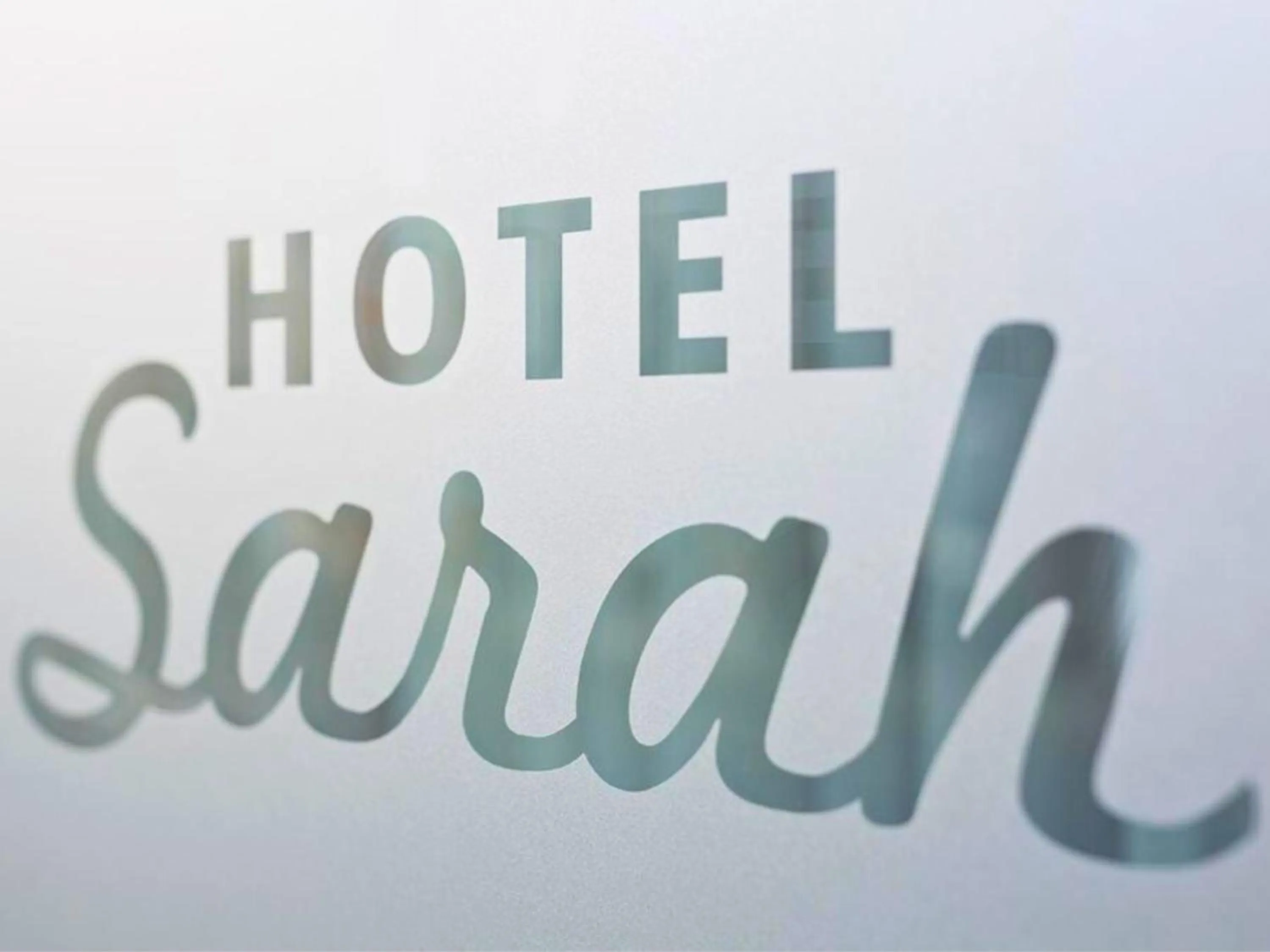 Property logo or sign in Hotel Sarah
