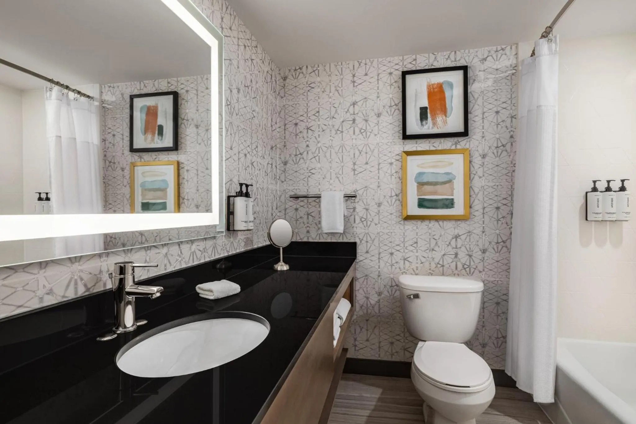 Bathroom in Crowne Plaza Auburn Hills by IHG