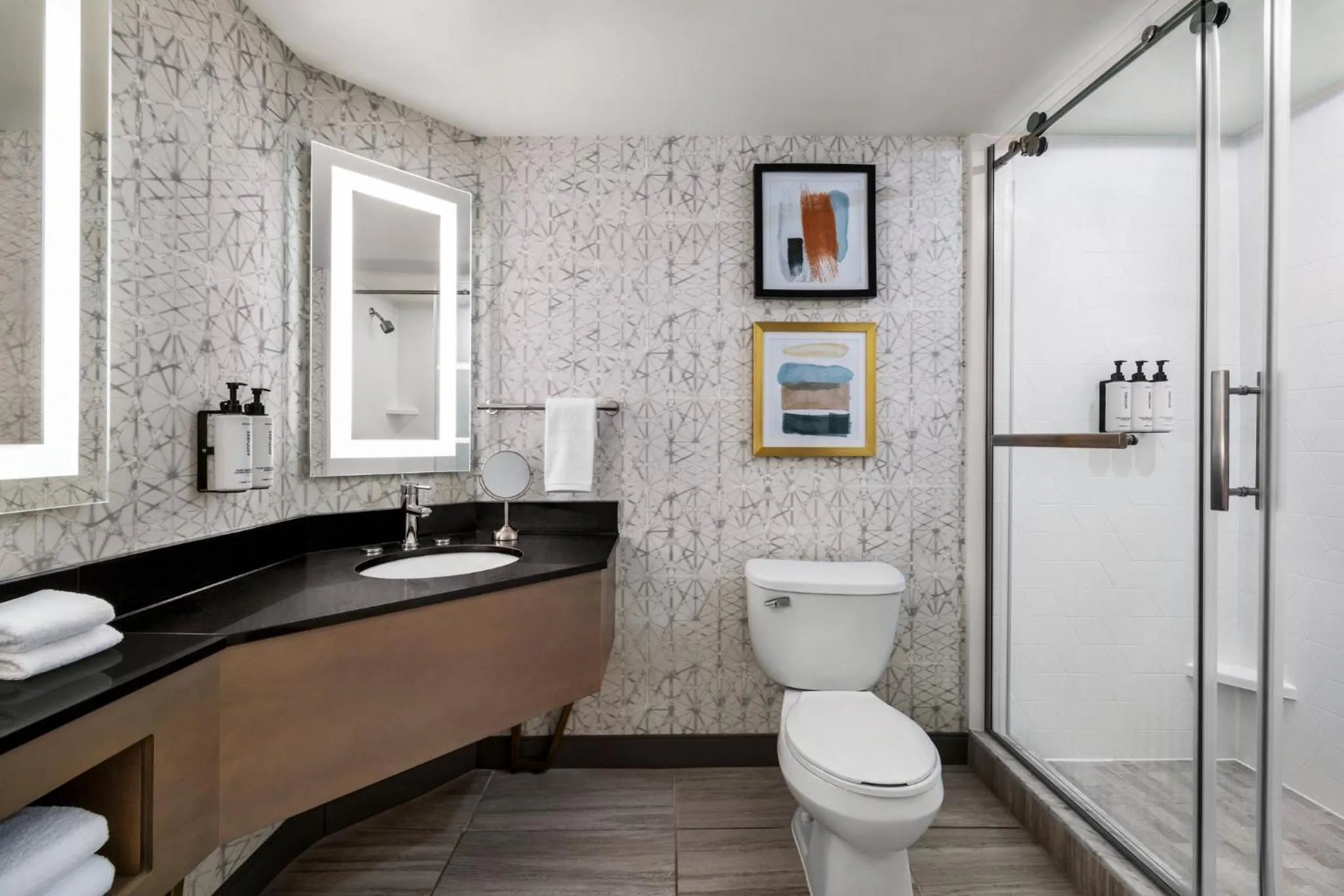 Bathroom in Crowne Plaza Auburn Hills by IHG