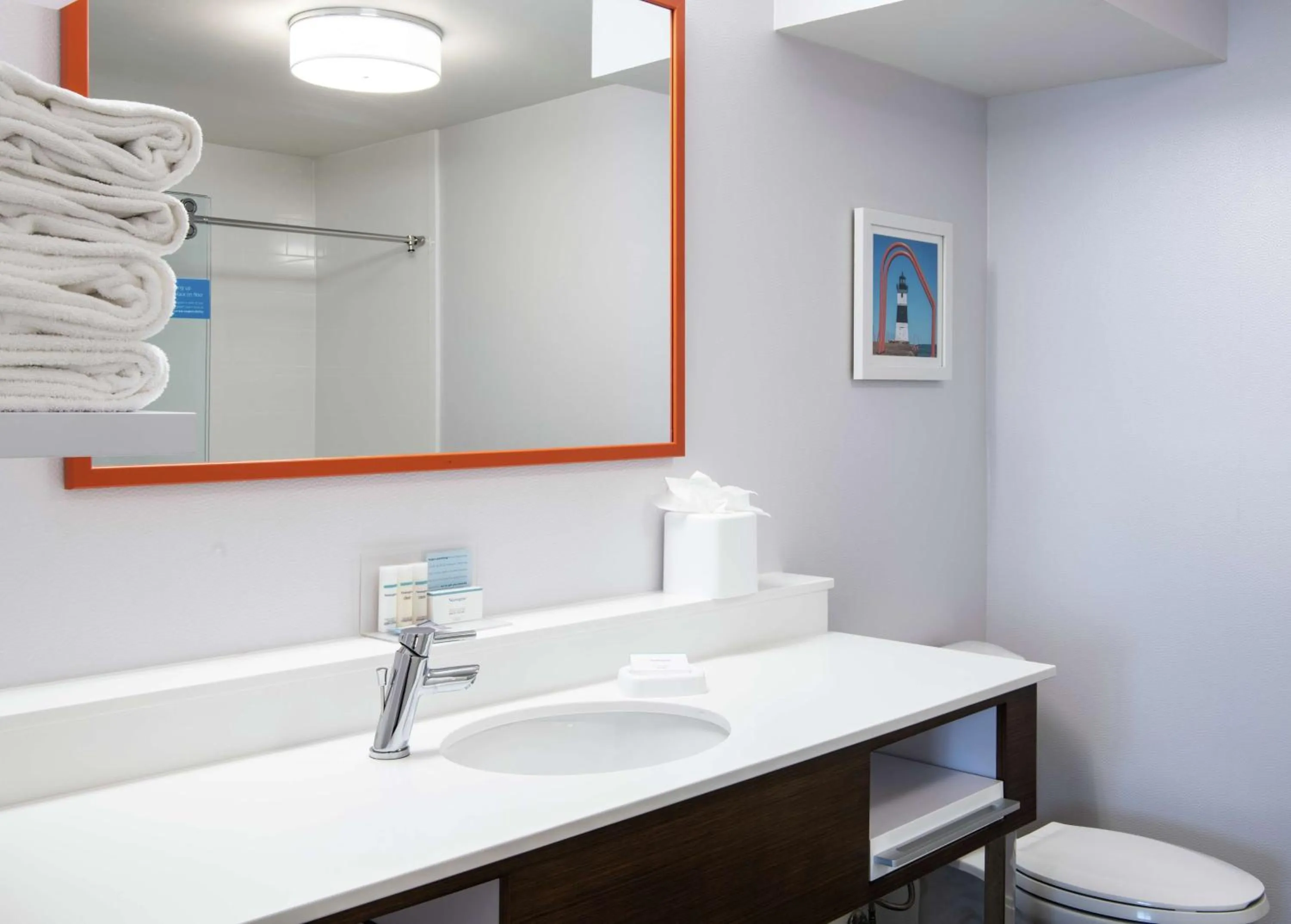 Bathroom in Hampton Inn Erie-South