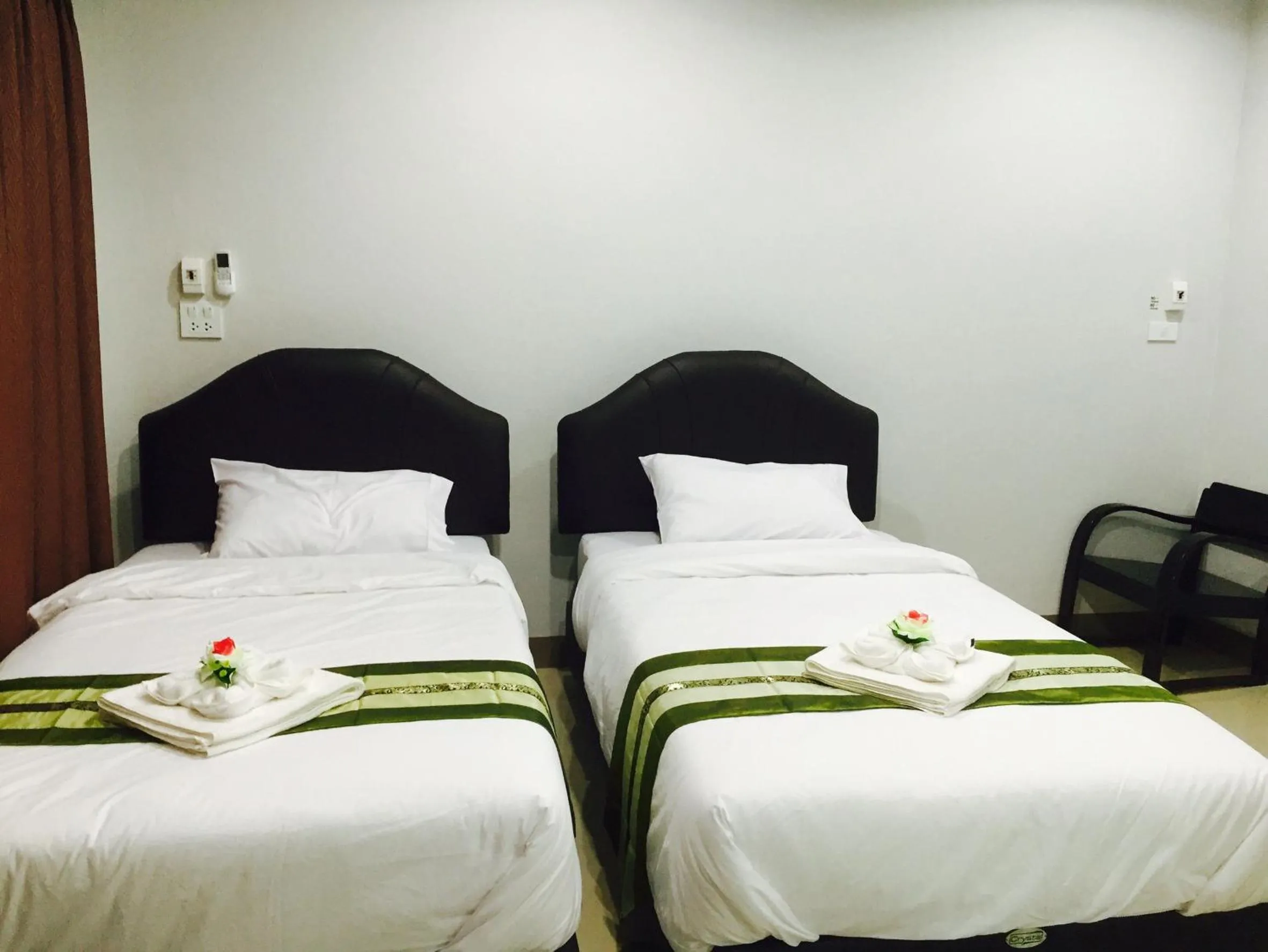 Bed in Retro Twin Home @Maesot