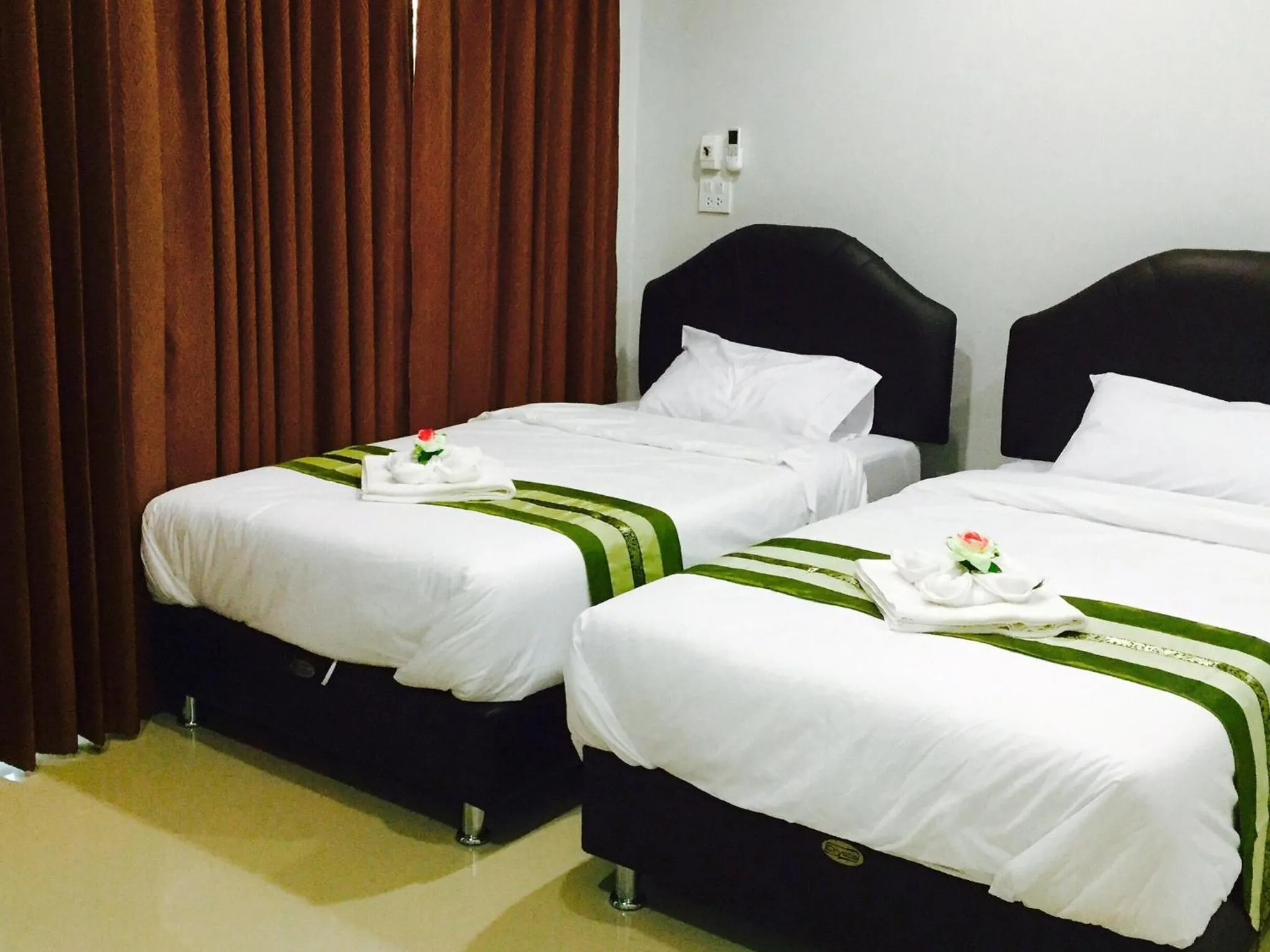 Bed in Retro Twin Home @Maesot