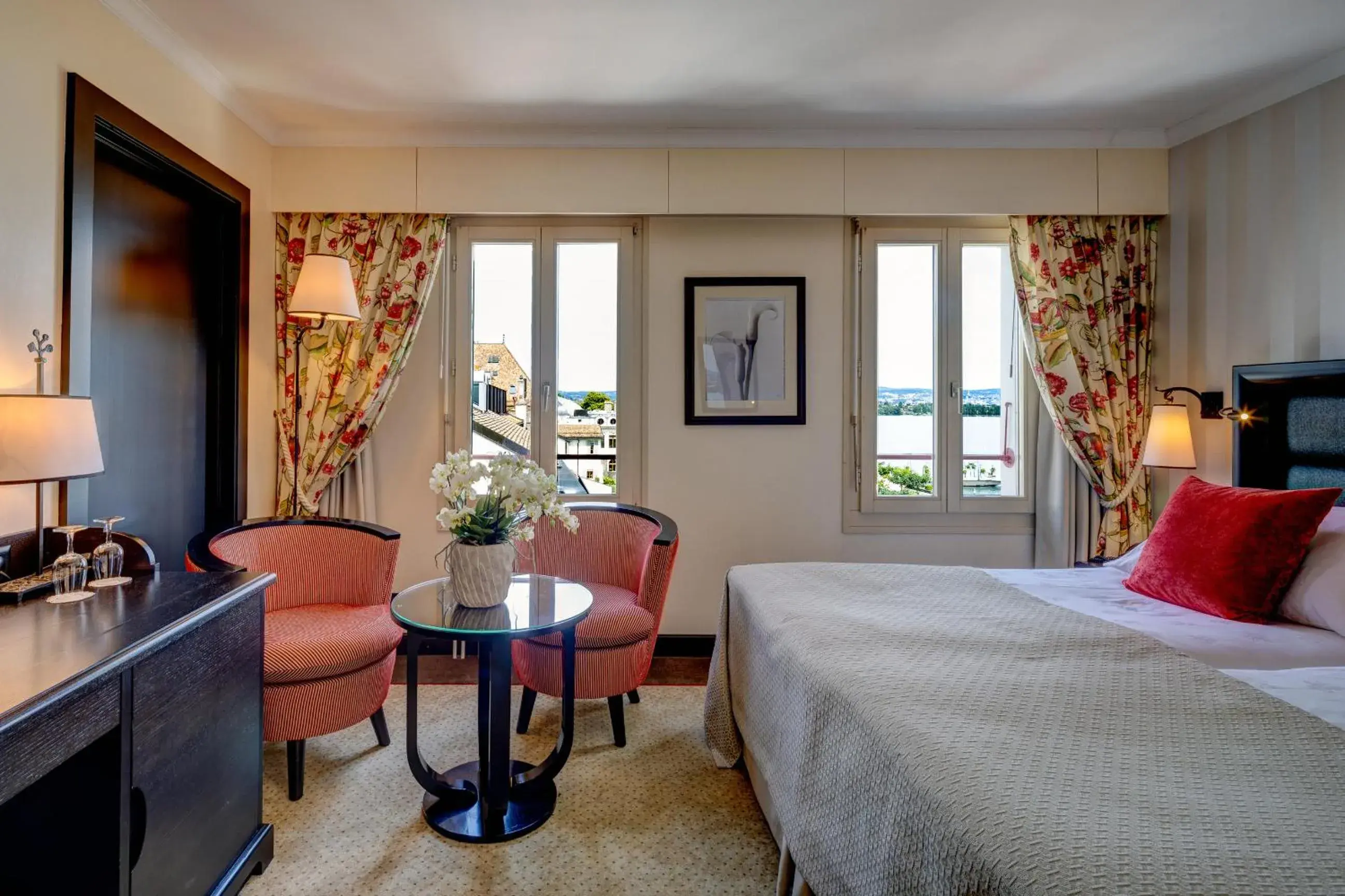 Connecting room in Romantik Hotel Mont Blanc au Lac Connecting room in Romantik Hotel Mont Blanc au Lac