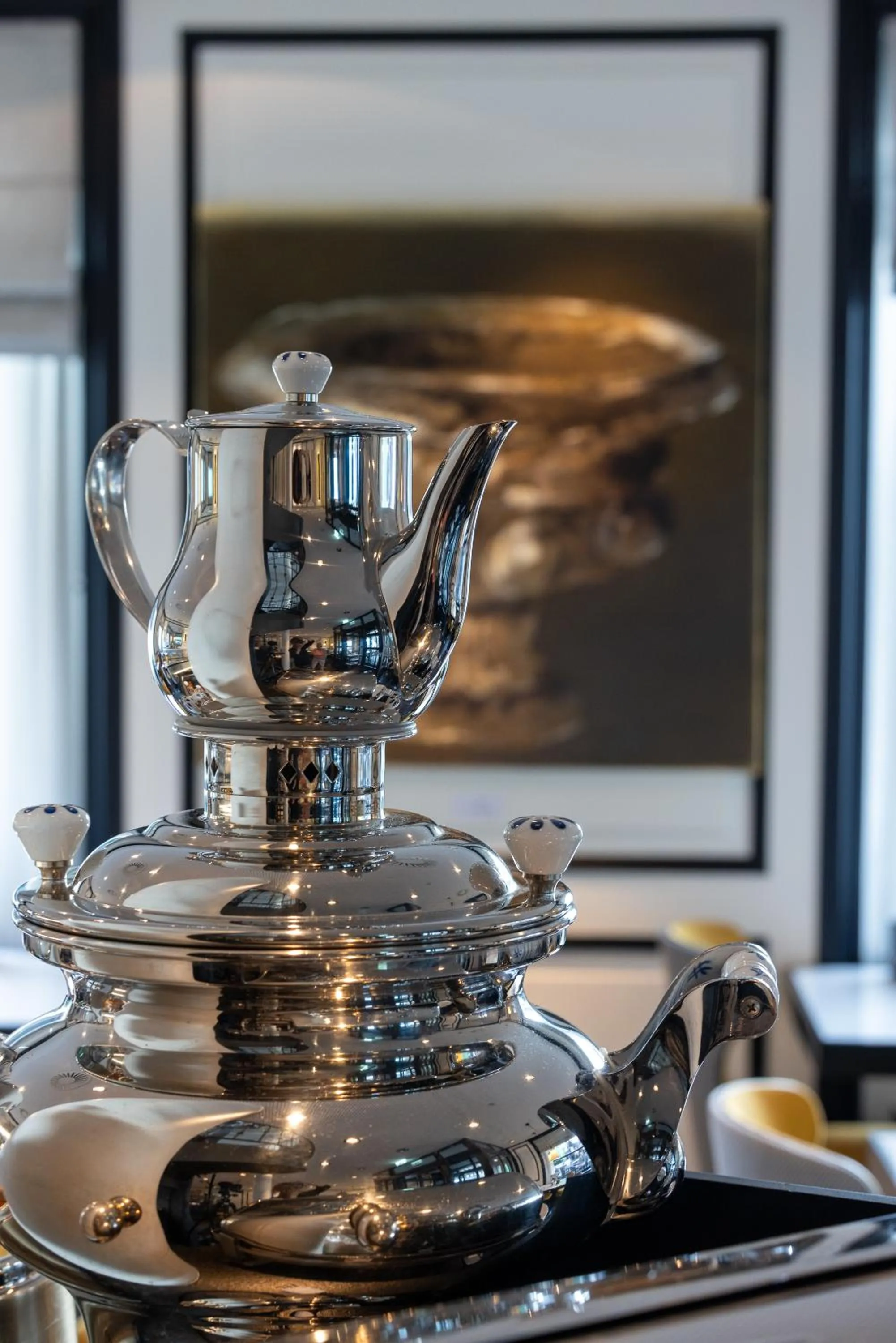 Coffee/tea facilities in Romantik Hotel Mont Blanc au Lac