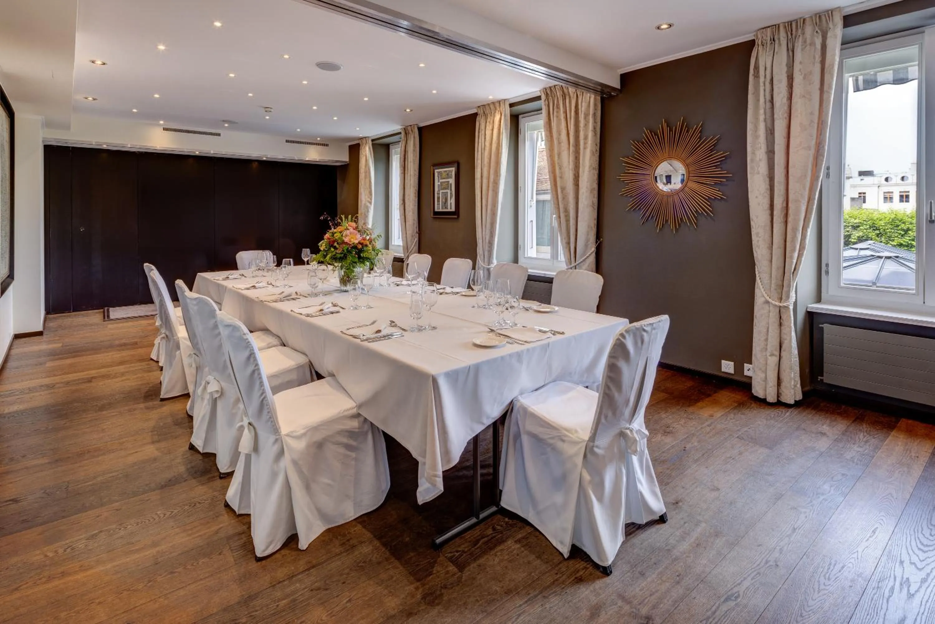 Banquet/Function facilities in Romantik Hotel Mont Blanc au Lac