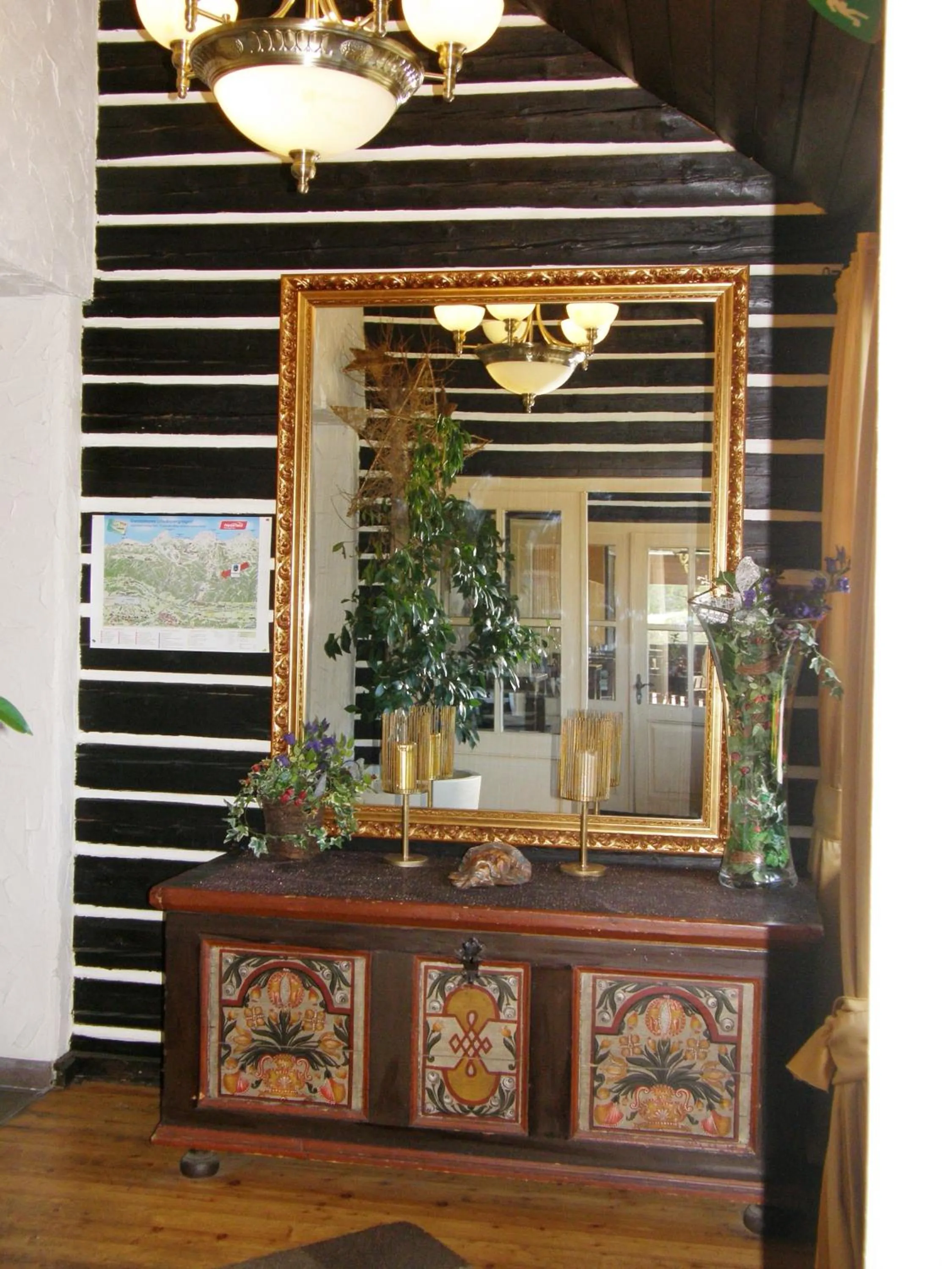 Decorative detail in Alpenhotel Marcius