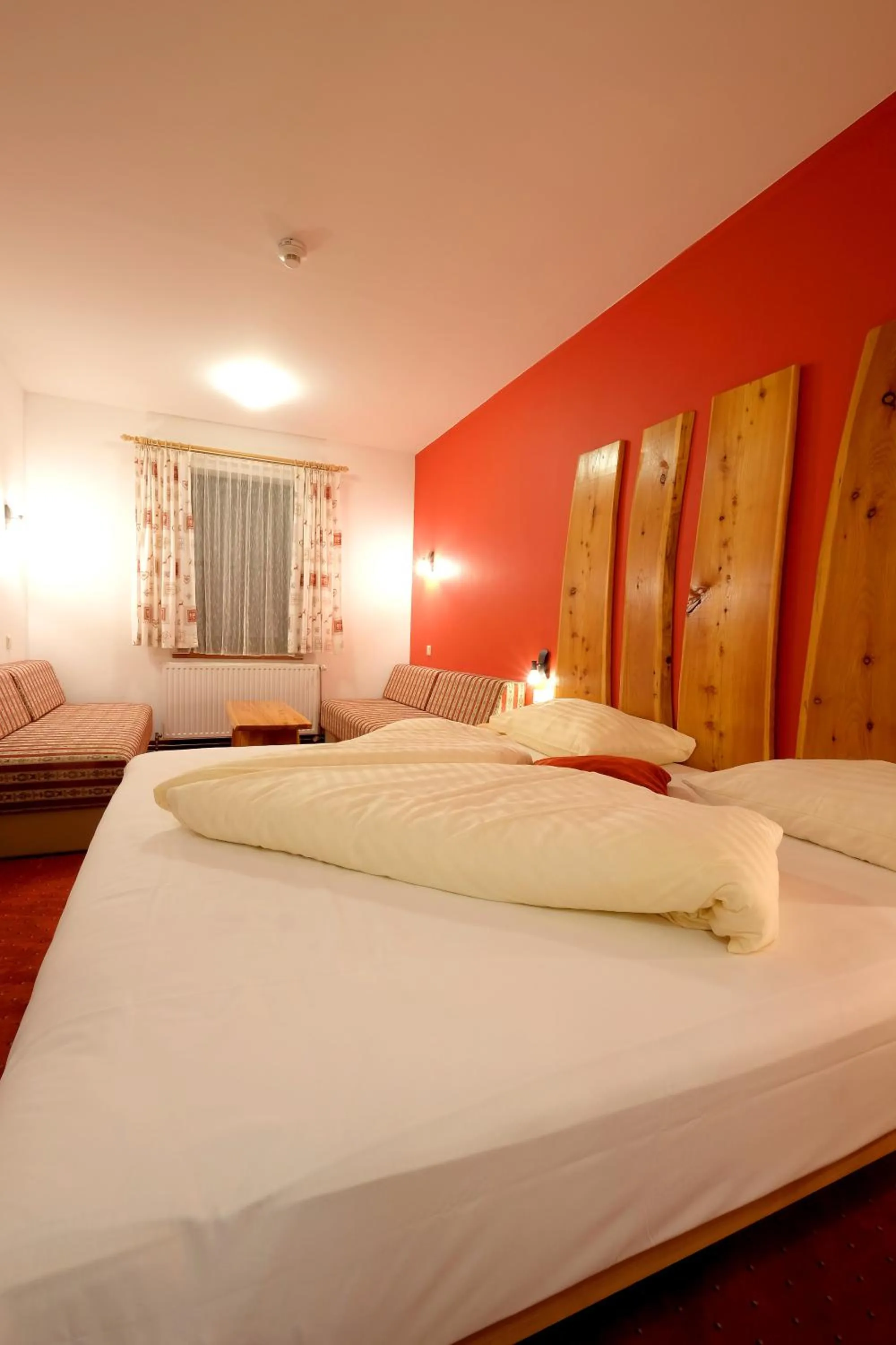 Bed in Alpenhotel Marcius