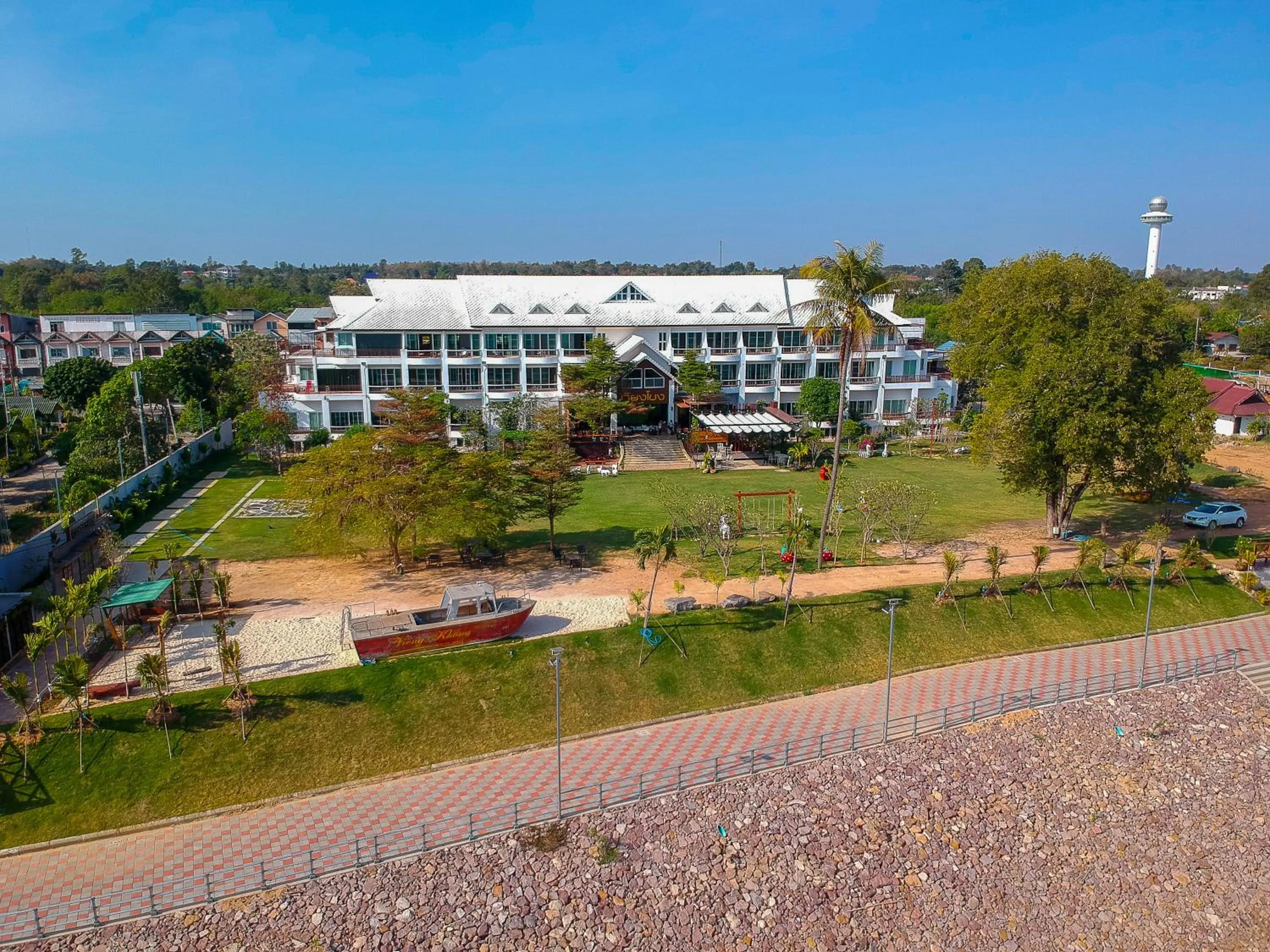 Property building in ViengKhong Hotel