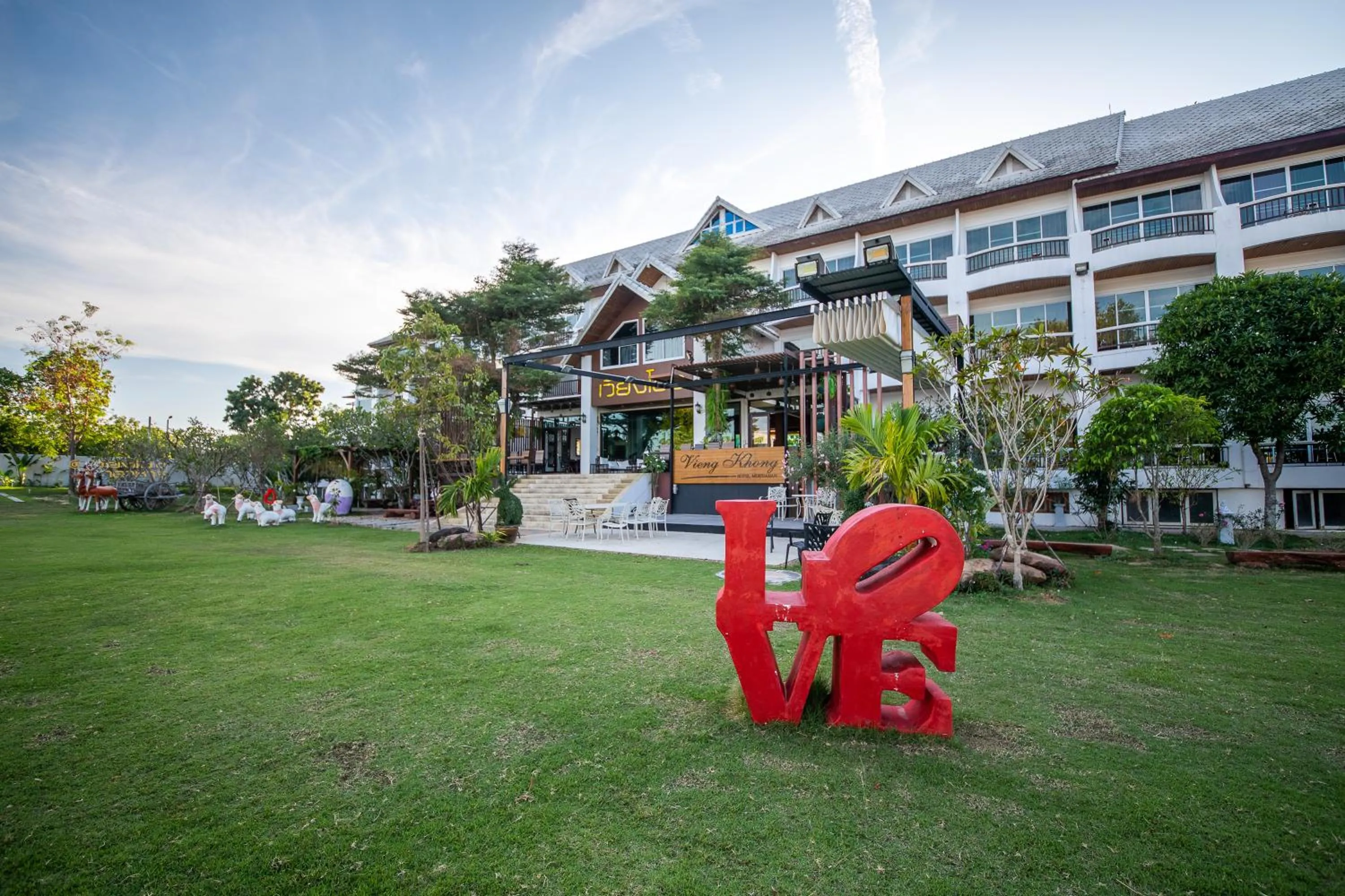 Property building in ViengKhong Hotel