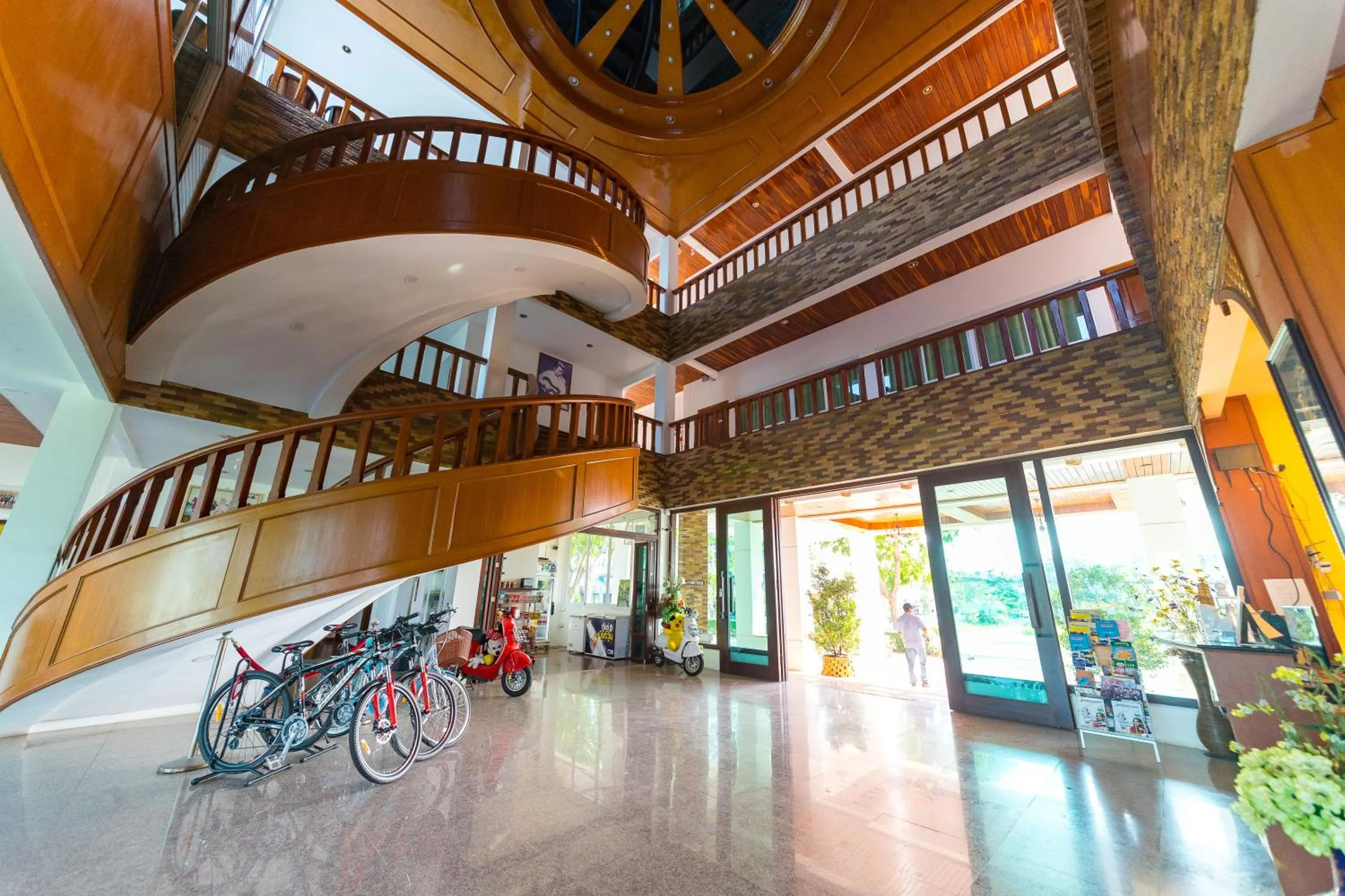 Floor plan in ViengKhong Hotel