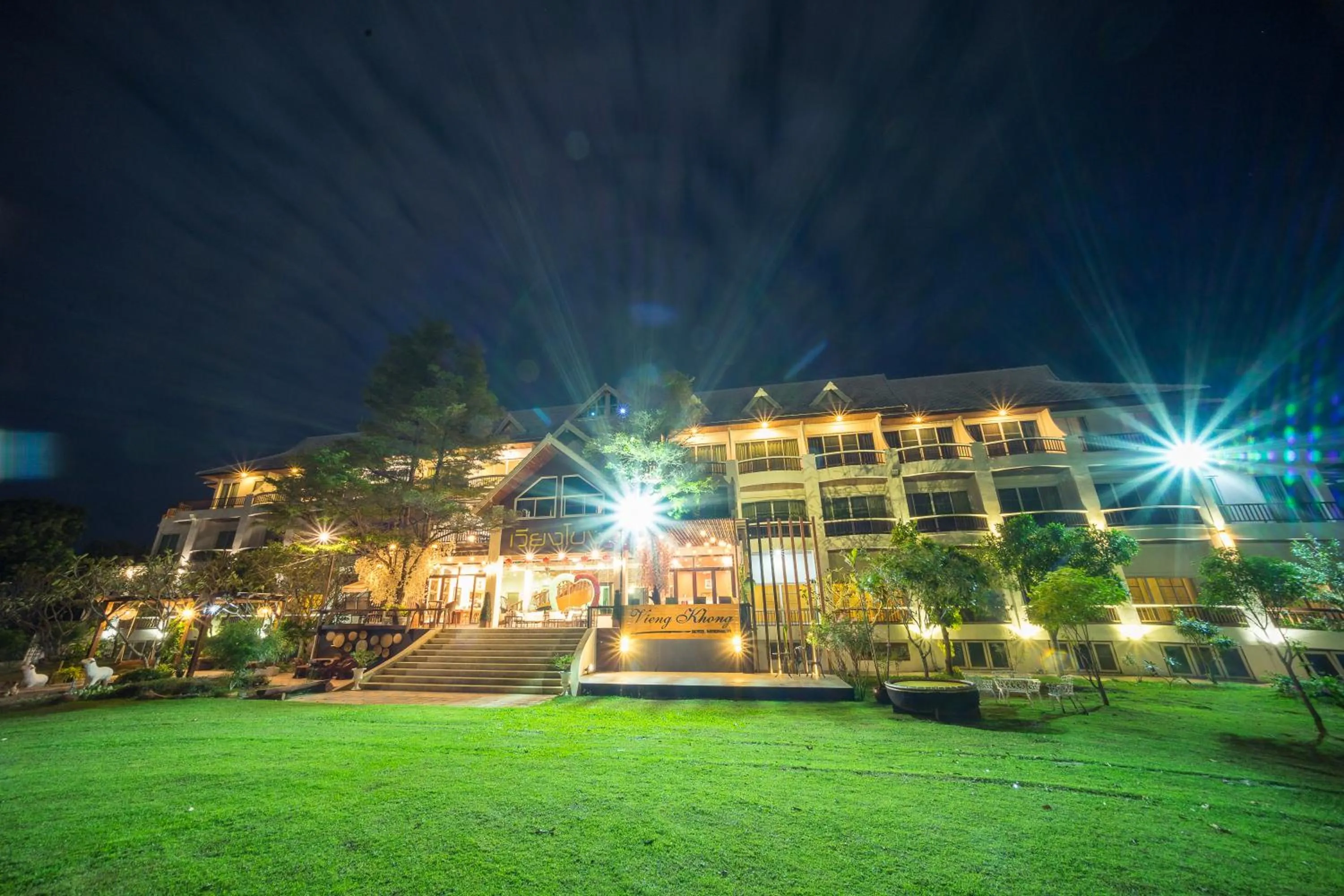 Property building in ViengKhong Hotel