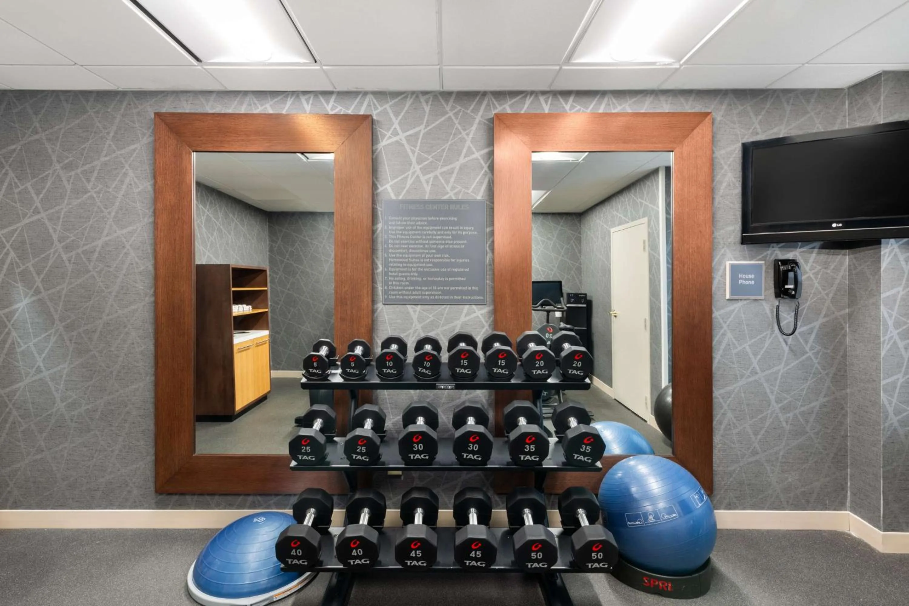 Fitness centre/facilities in Homewood Suites by Hilton Lake Mary Orlando North