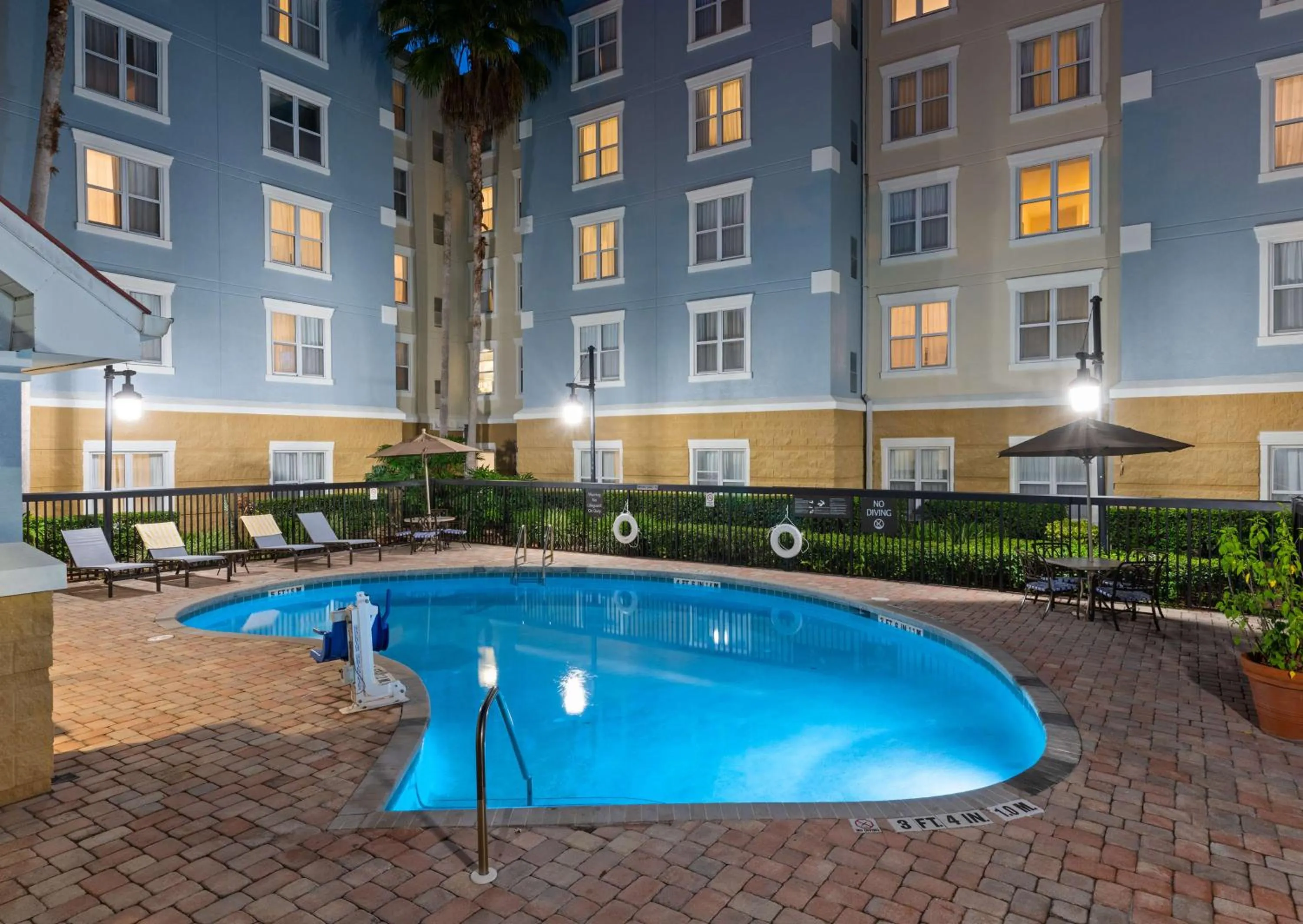 Pool view in Homewood Suites by Hilton Lake Mary Orlando North