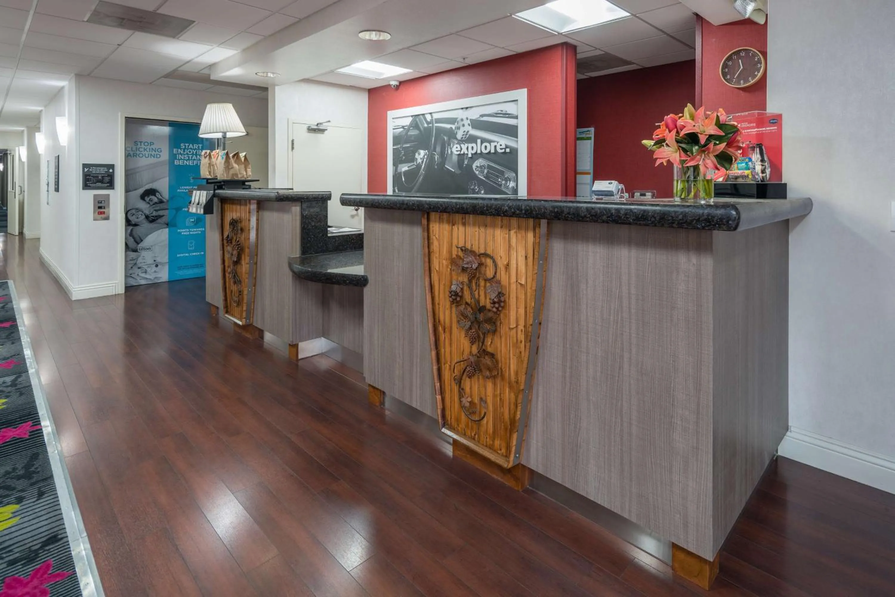 Lobby or reception in Hampton Inn Livermore