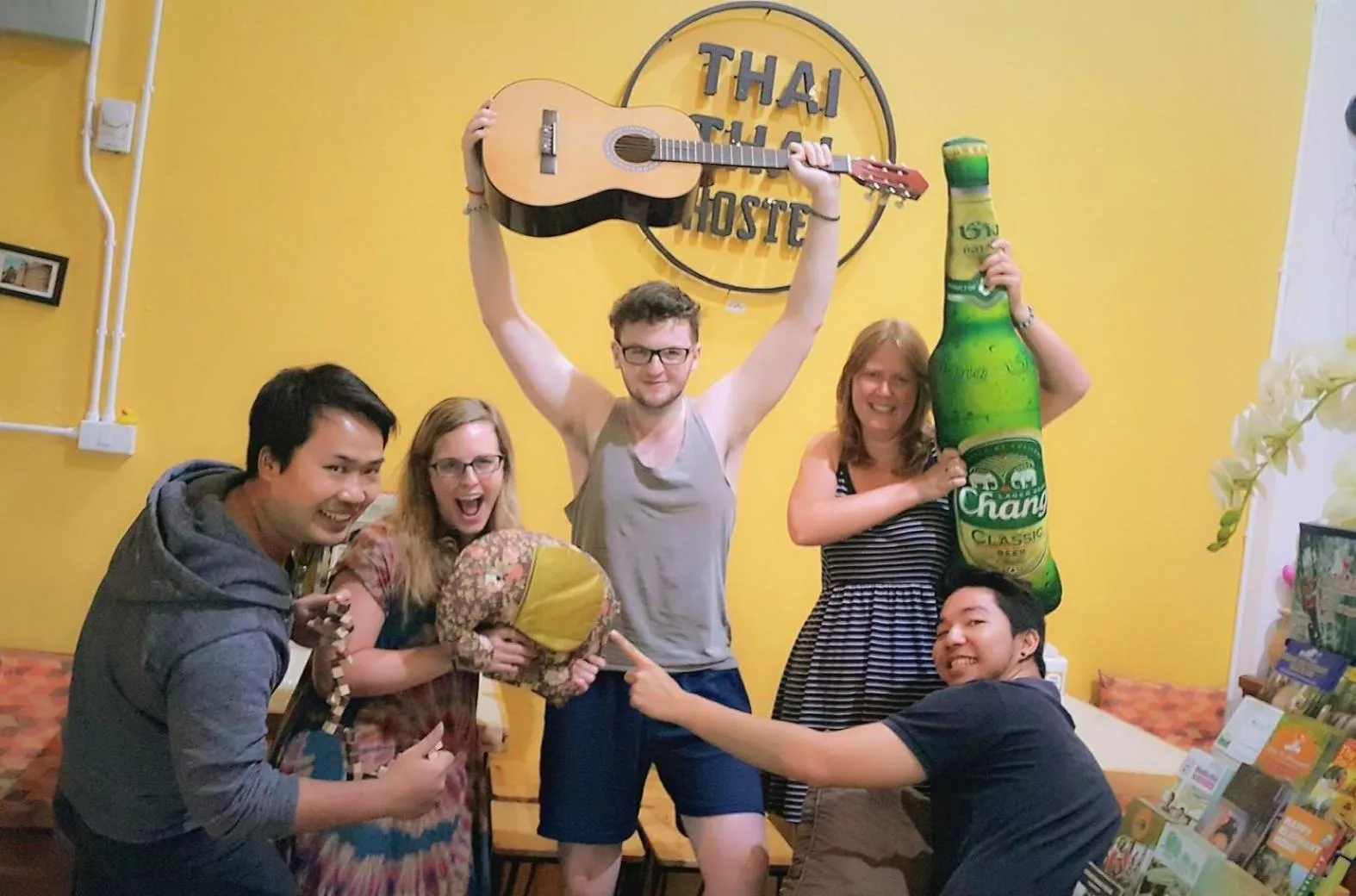 Staff in Thai Thai Hostel