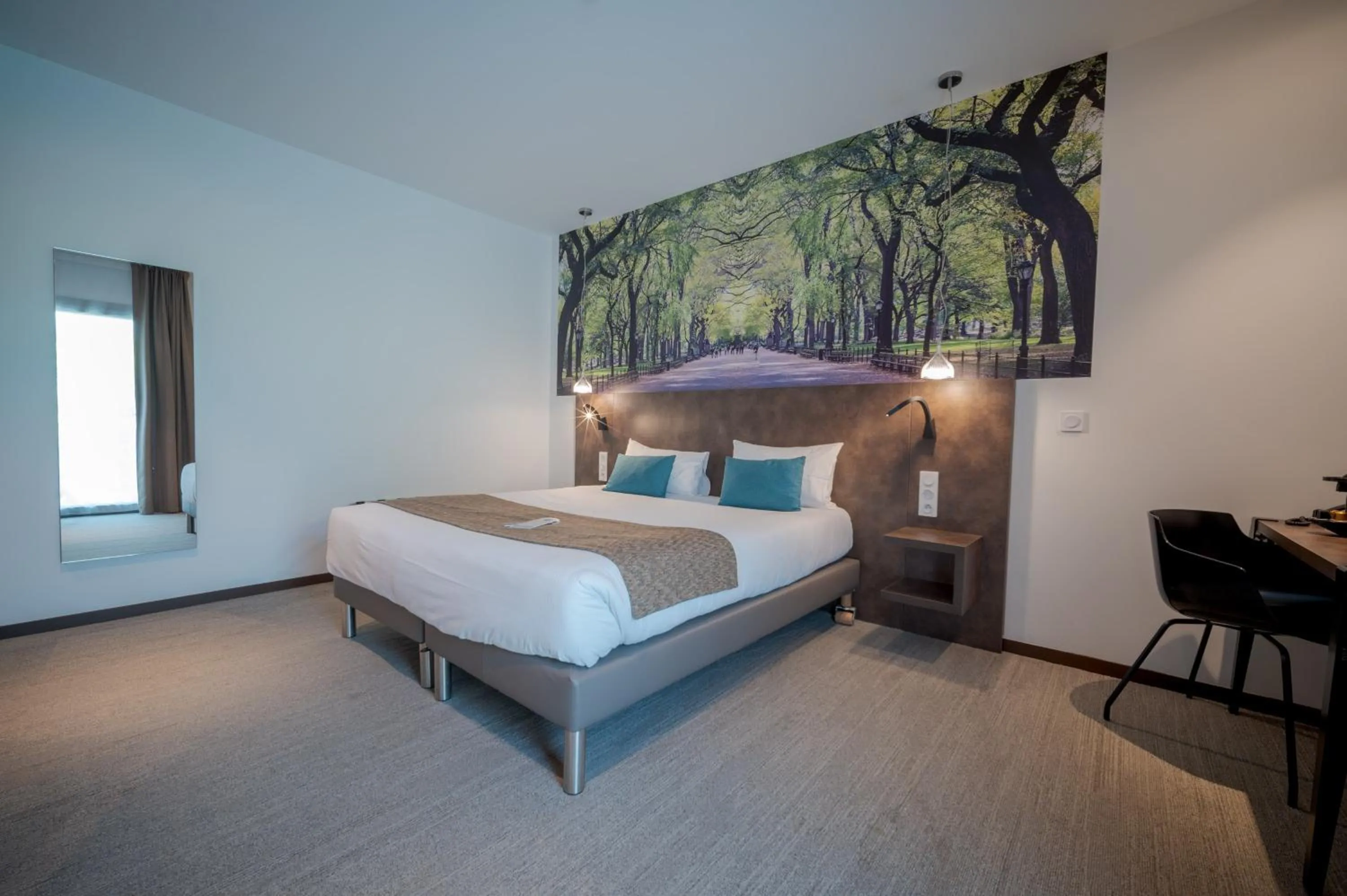 Bed in Best Western Plus Central Park Hotel