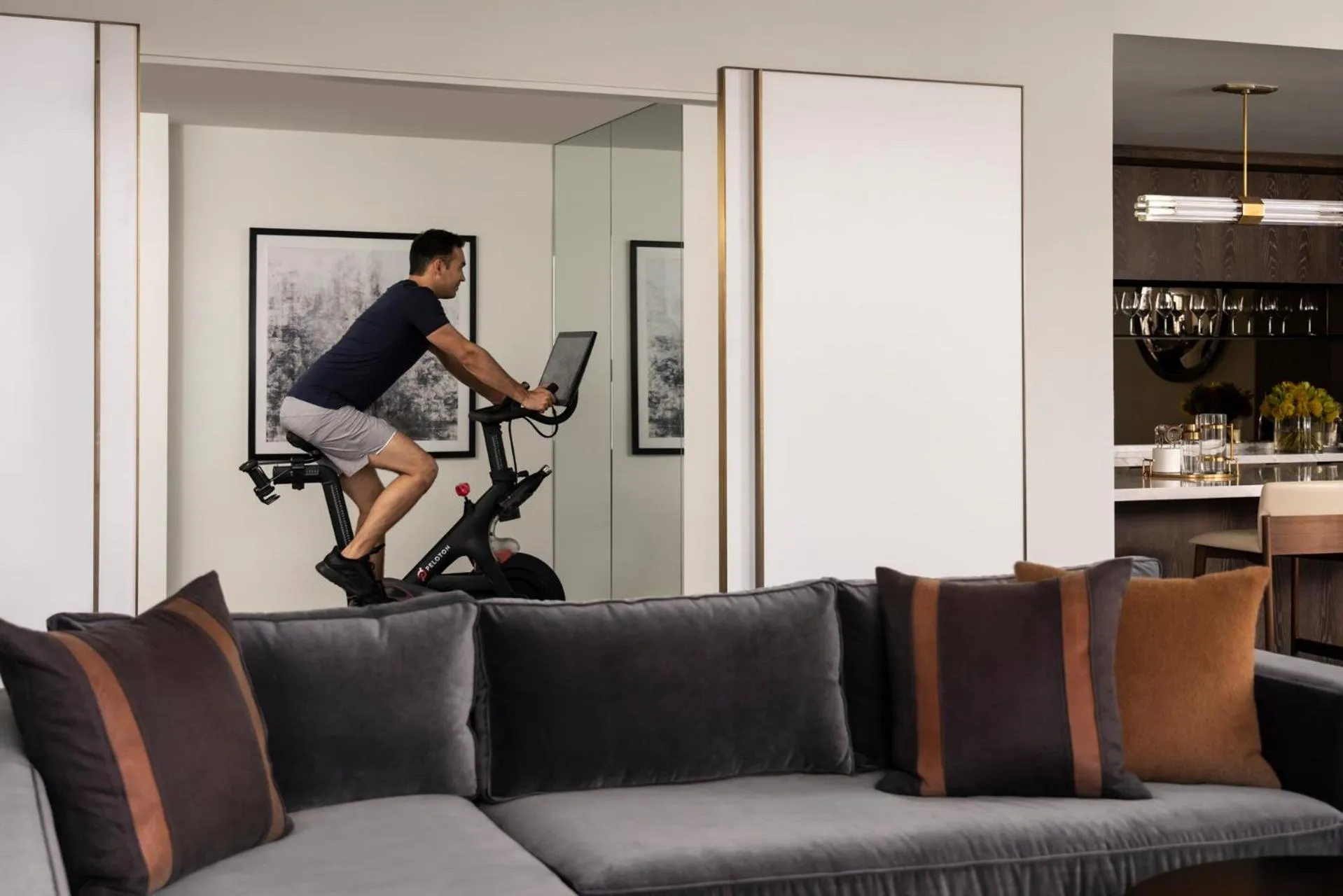 Fitness centre/facilities in Four Seasons Hotel Houston