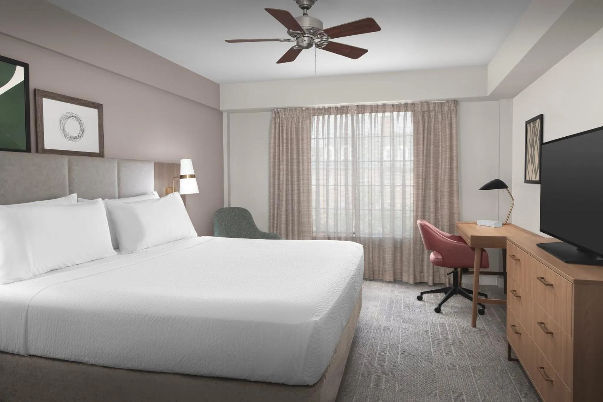 Photo of the whole room, Bed in Staybridge Suites North Charleston by IHG