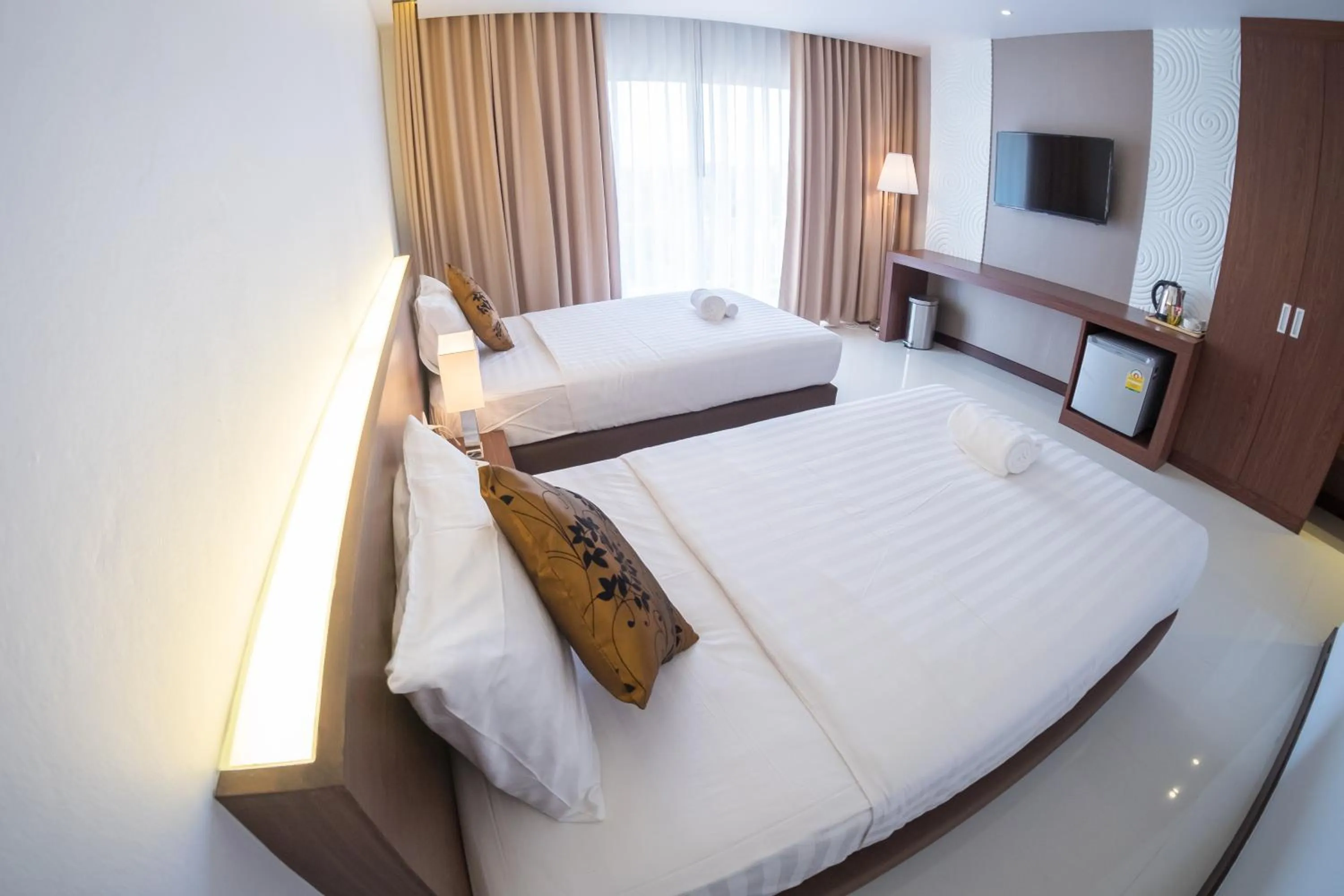 Bedroom, Bed in Chaisaeng Villa