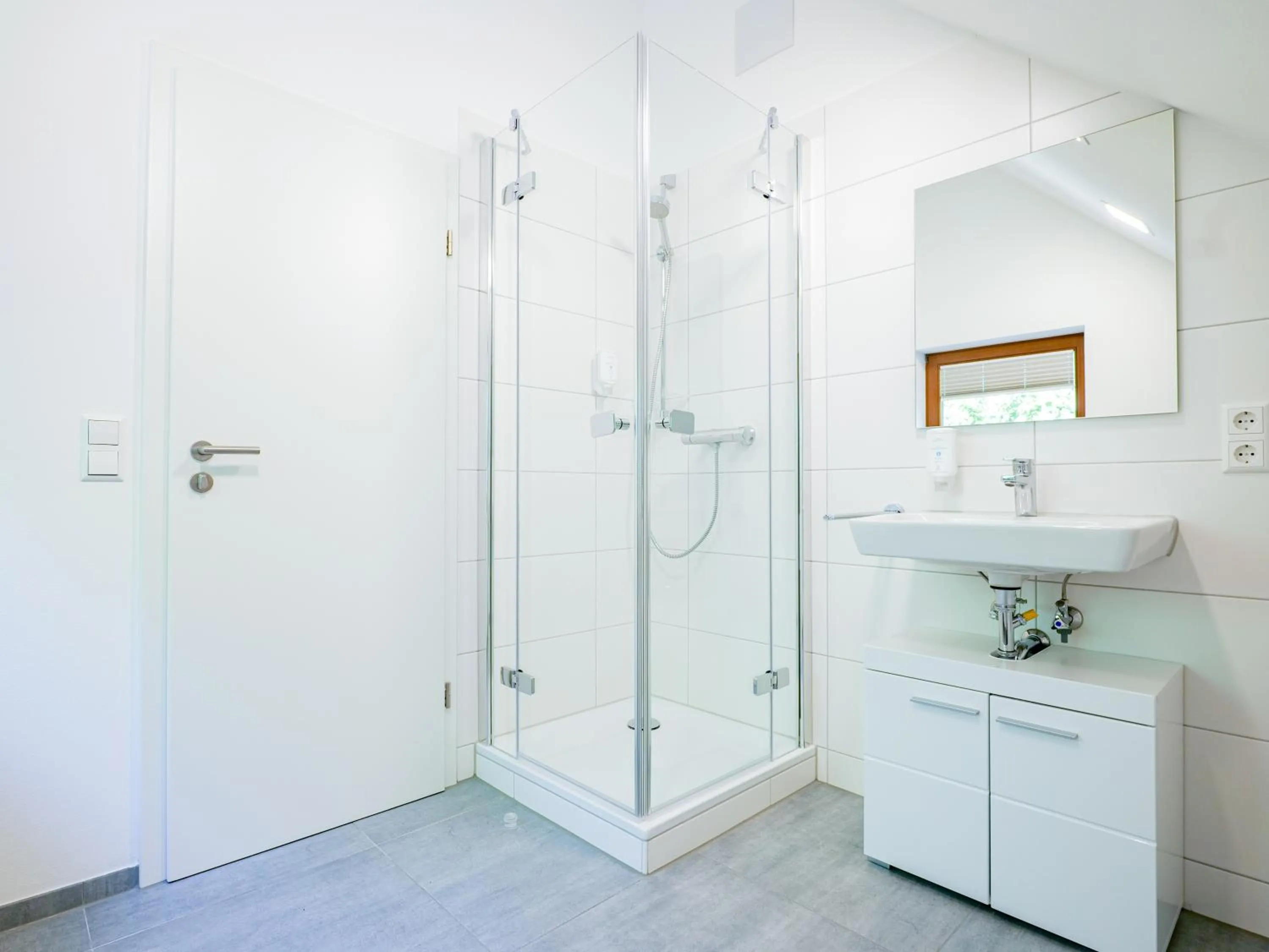 Bathroom in Landhotel Kirchberg