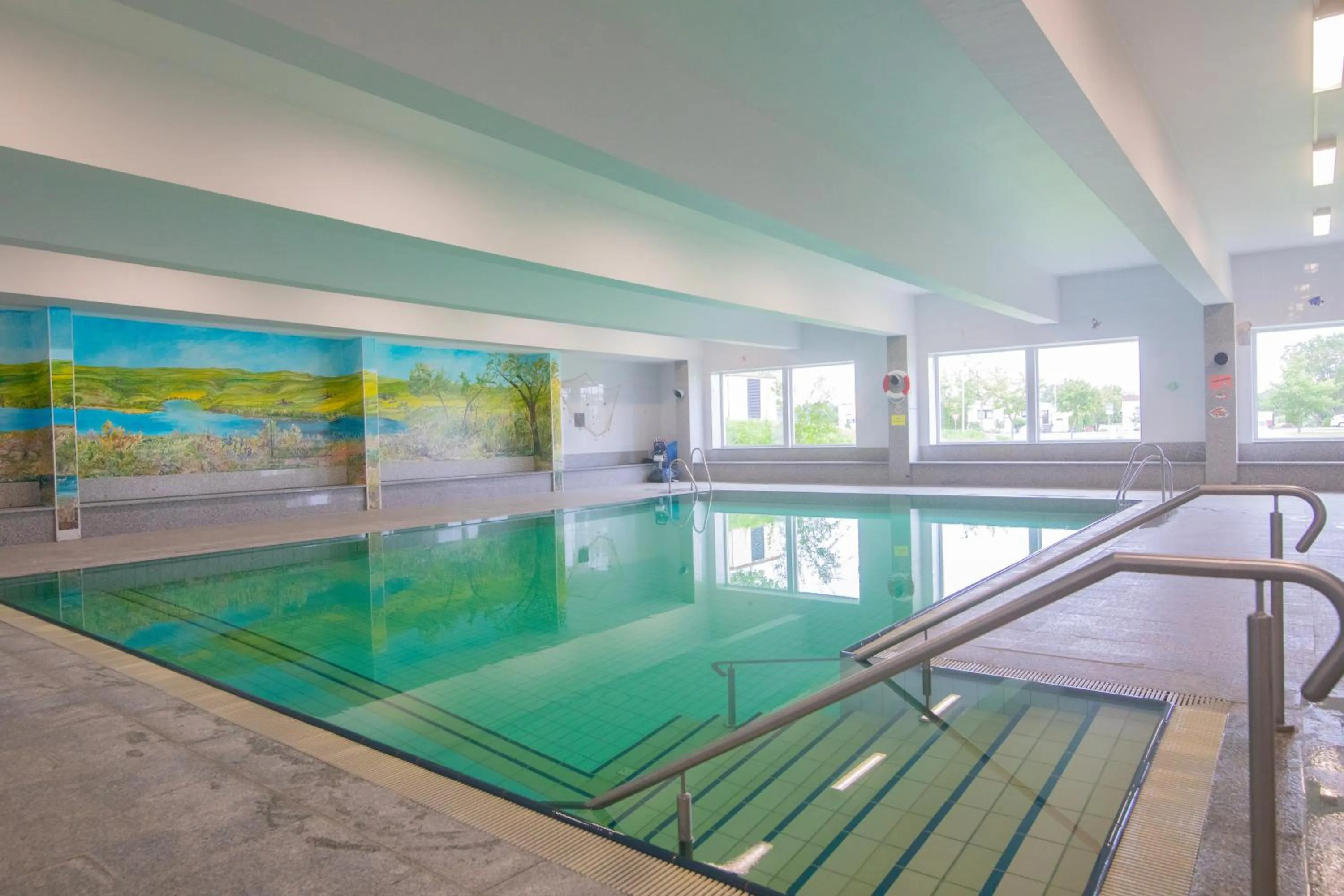 Pool view in Hotel Reuterhof