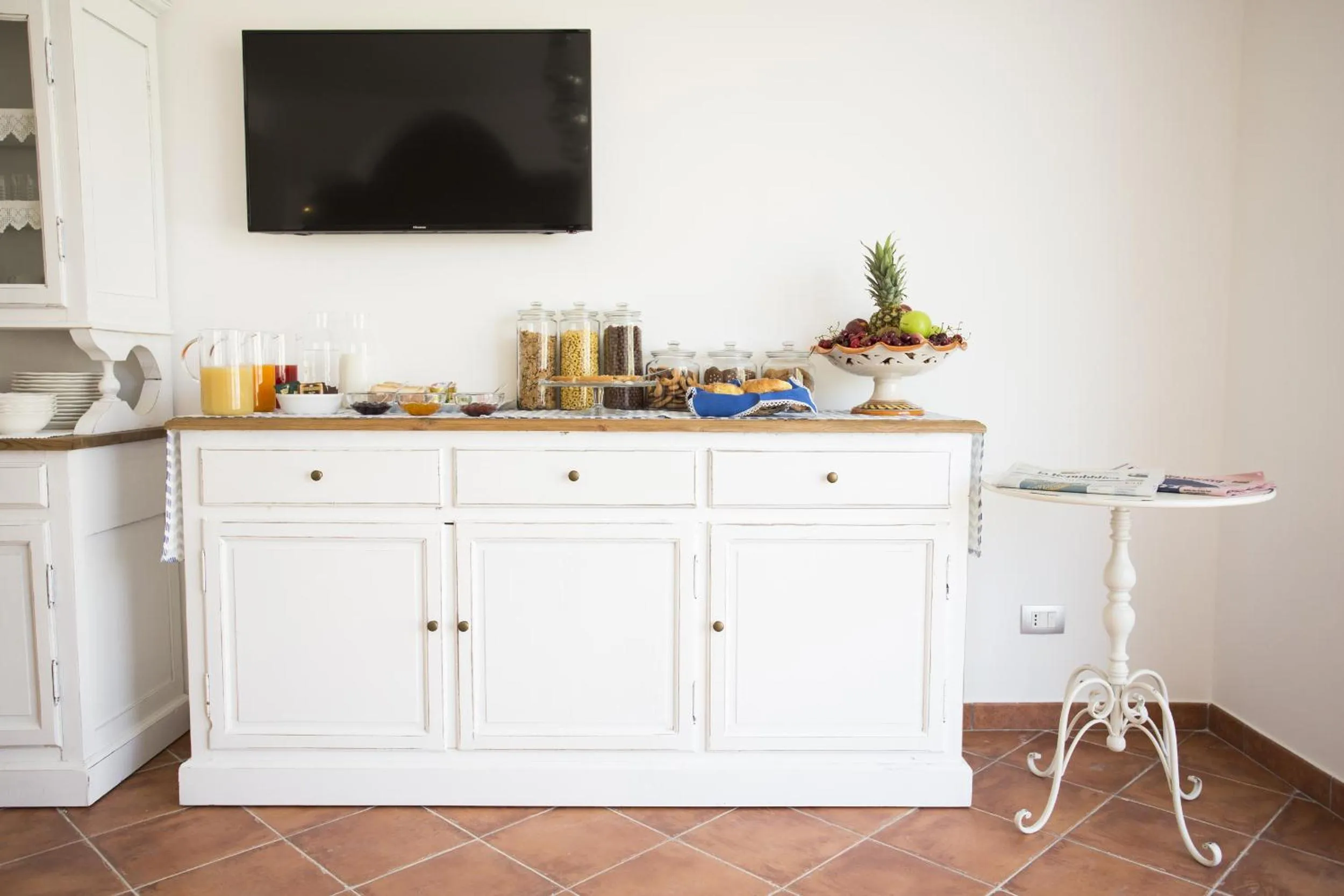 Food in B&B L'Artista