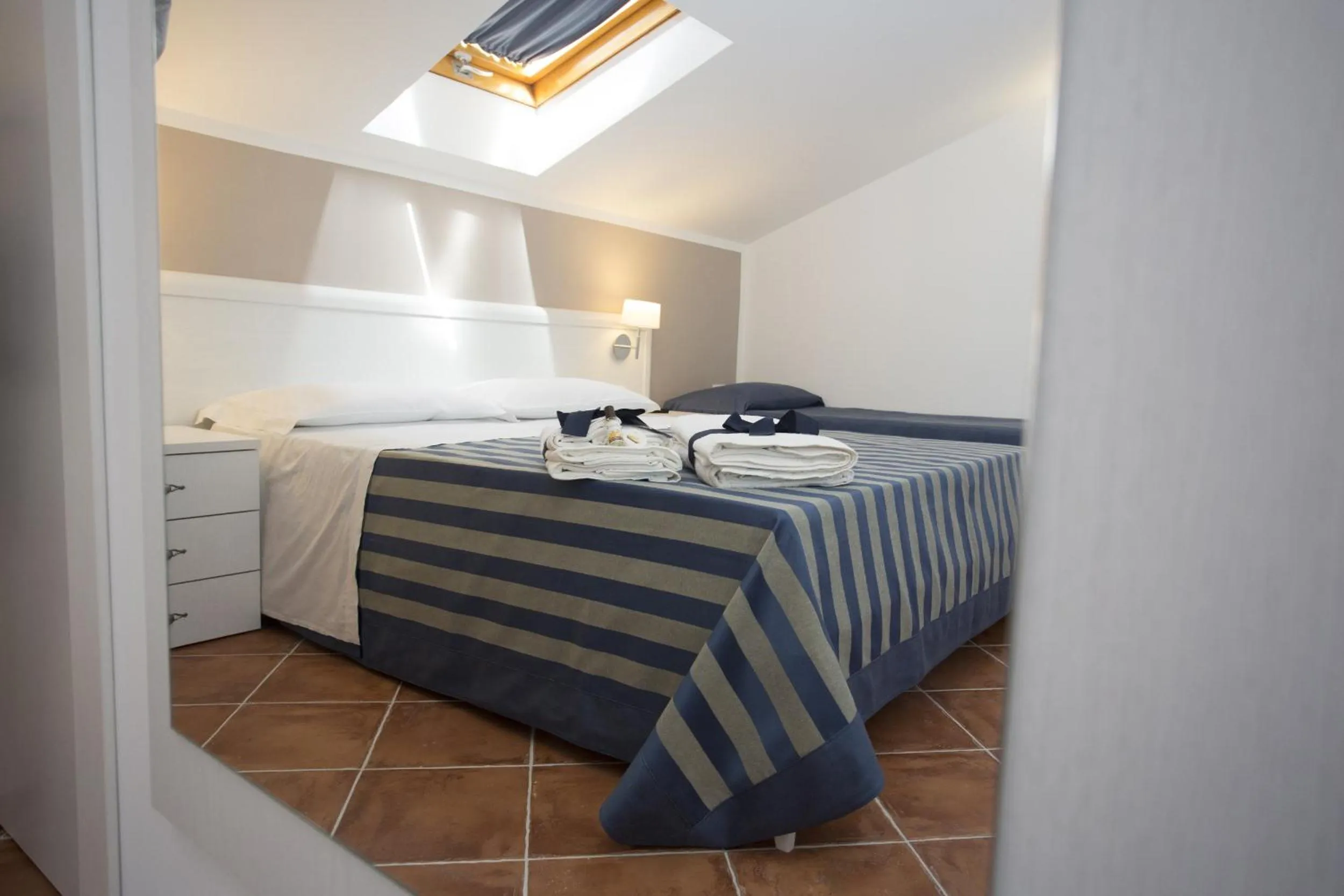 Bed in B&B L'Artista