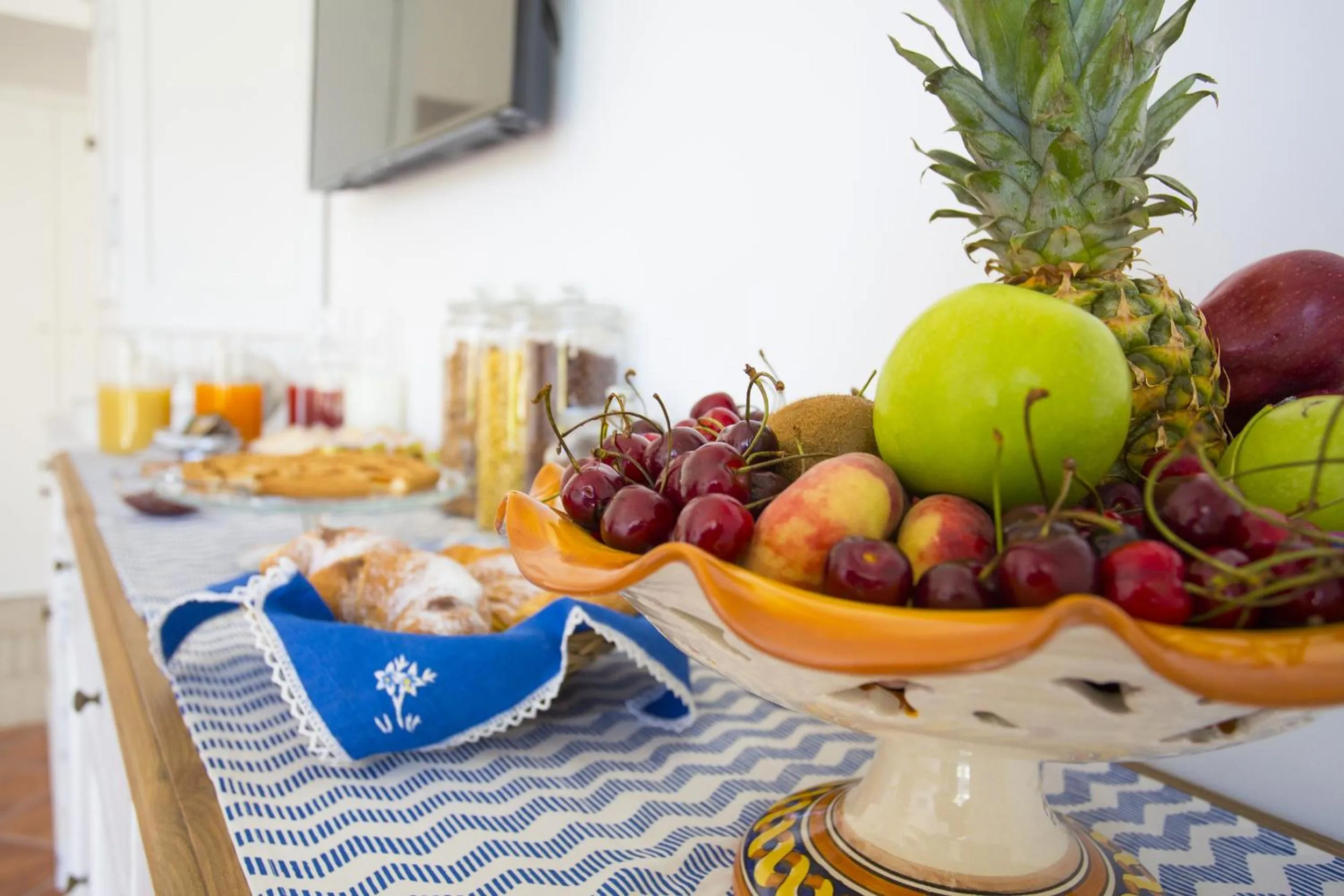 Food in B&B L'Artista