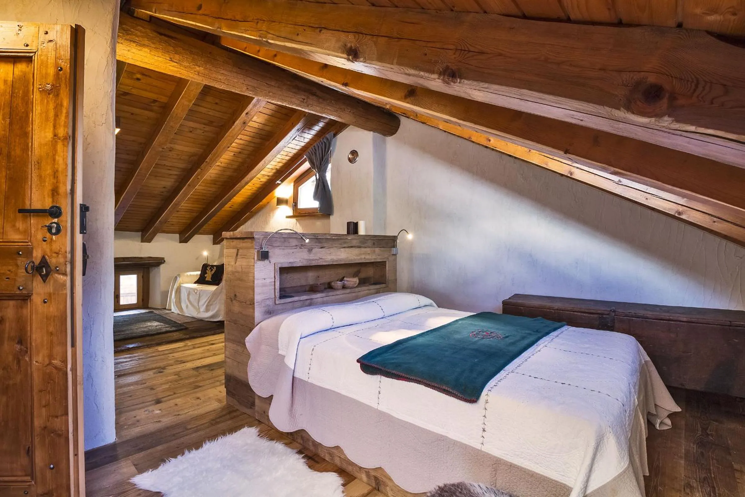 Bed in Maison La Saxe