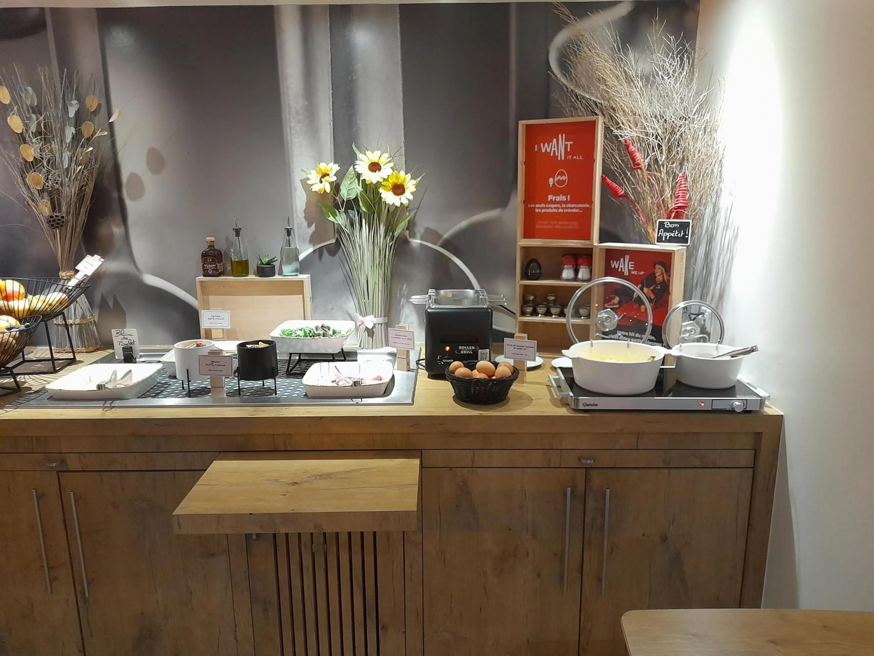 Breakfast in ibis Nancy-Brabois