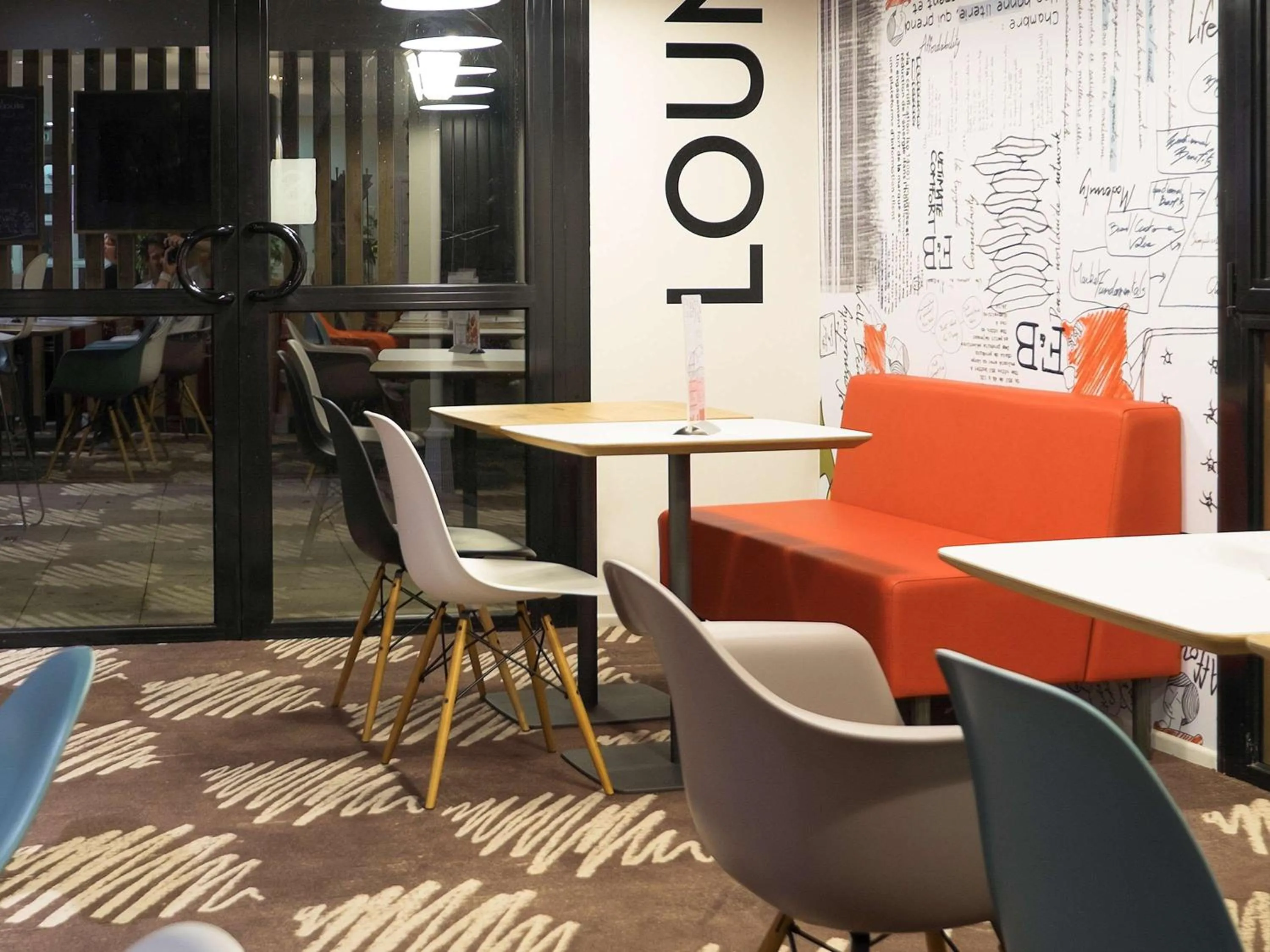 Restaurant/places to eat in ibis Nancy-Brabois