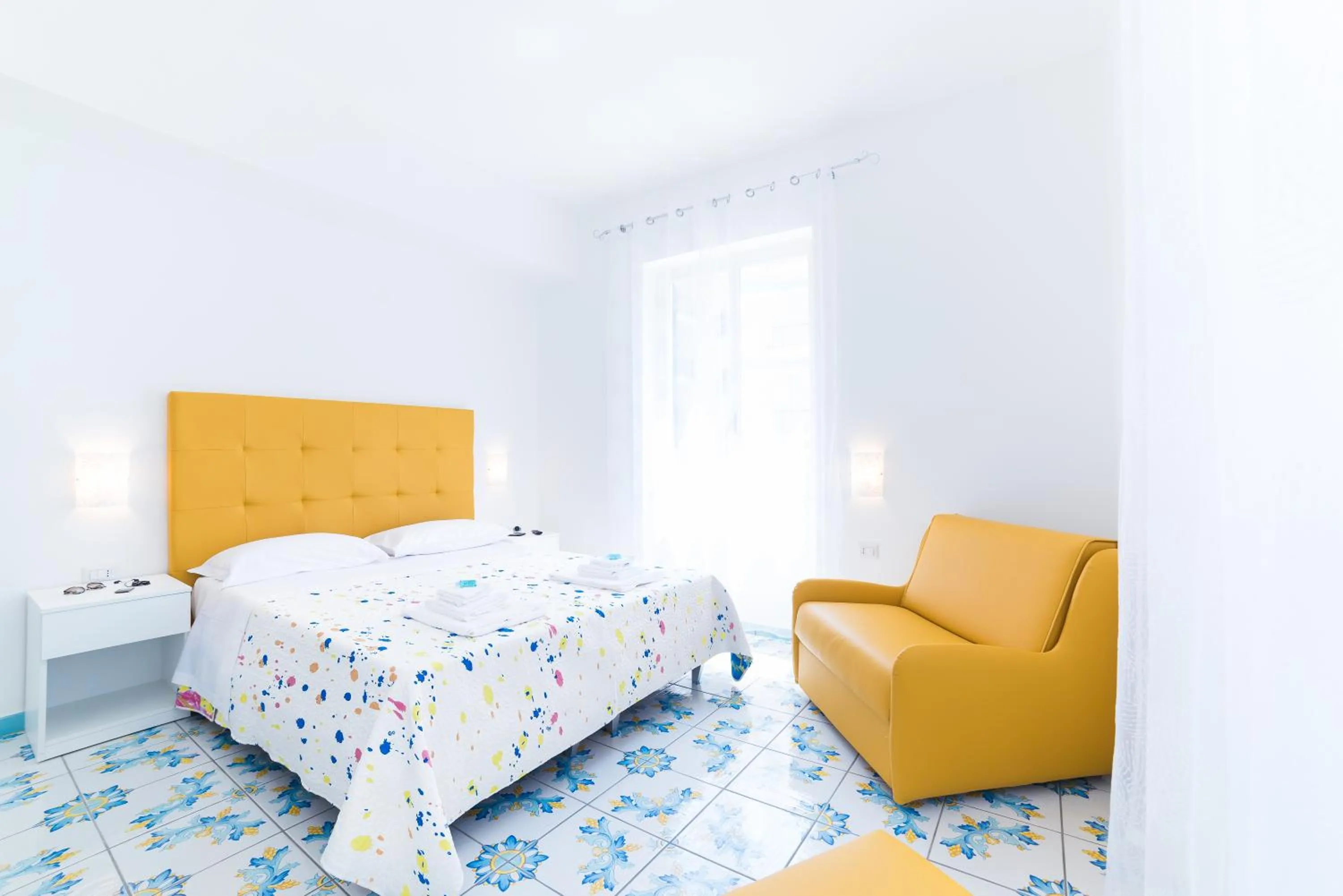 Coffee/tea facilities, Bed in La Casa di Aurora