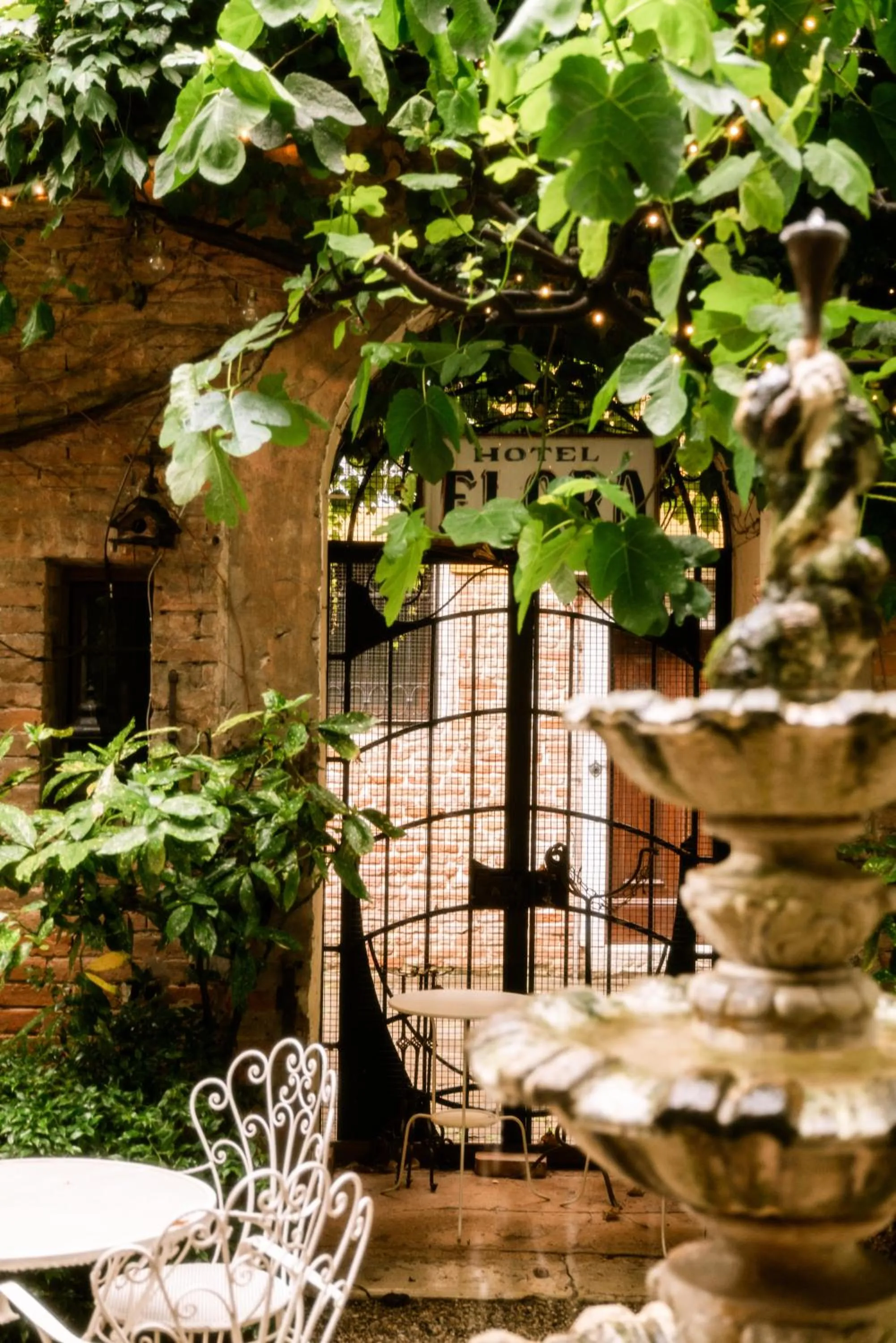 Garden in Hotel Flora - By Romanelli Family
