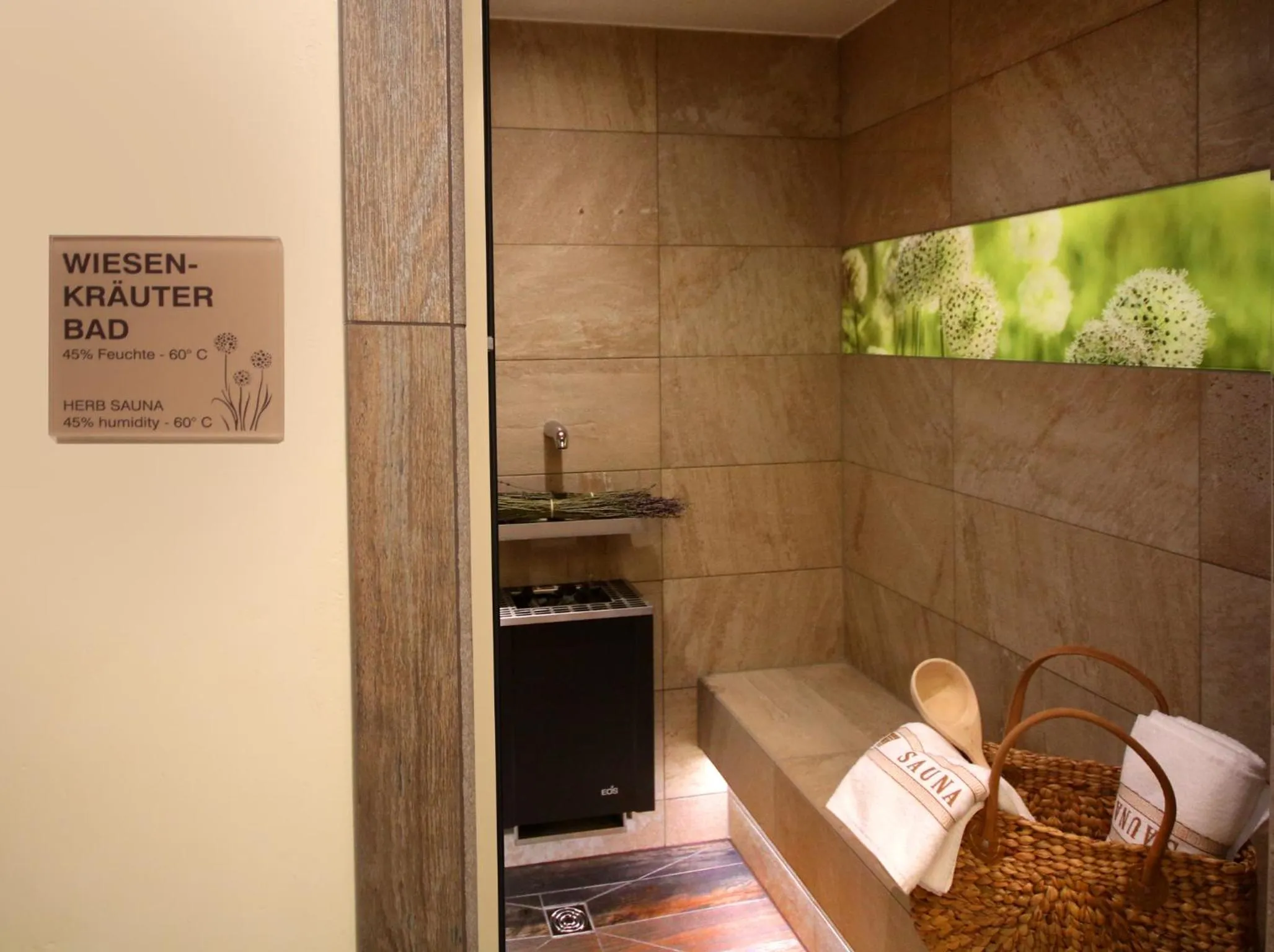 Sauna in Hotel Haus Wiesengrund