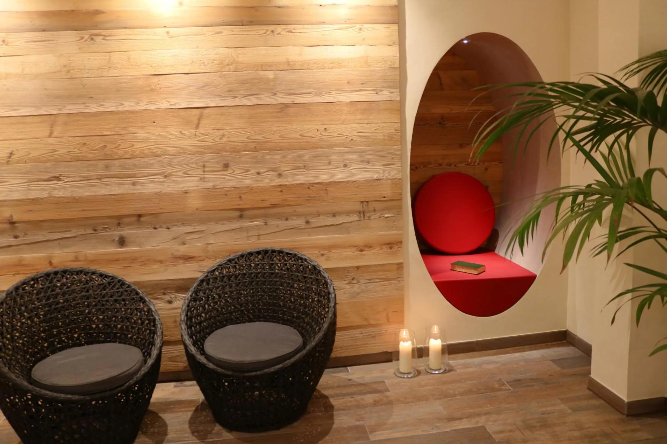 Sauna in Hotel Haus Wiesengrund