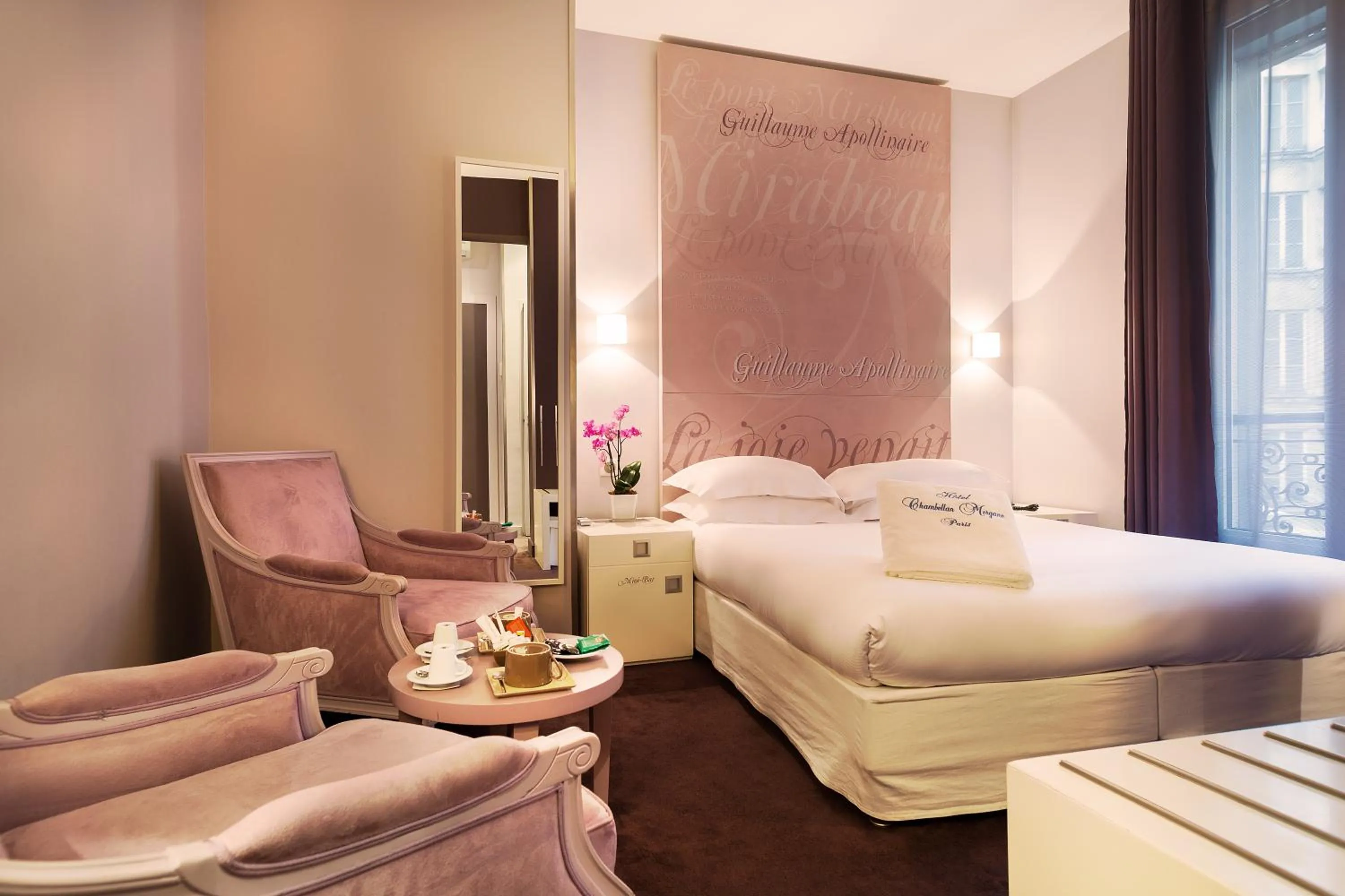 Coffee/tea facilities, Bed in Chambellan Morgane