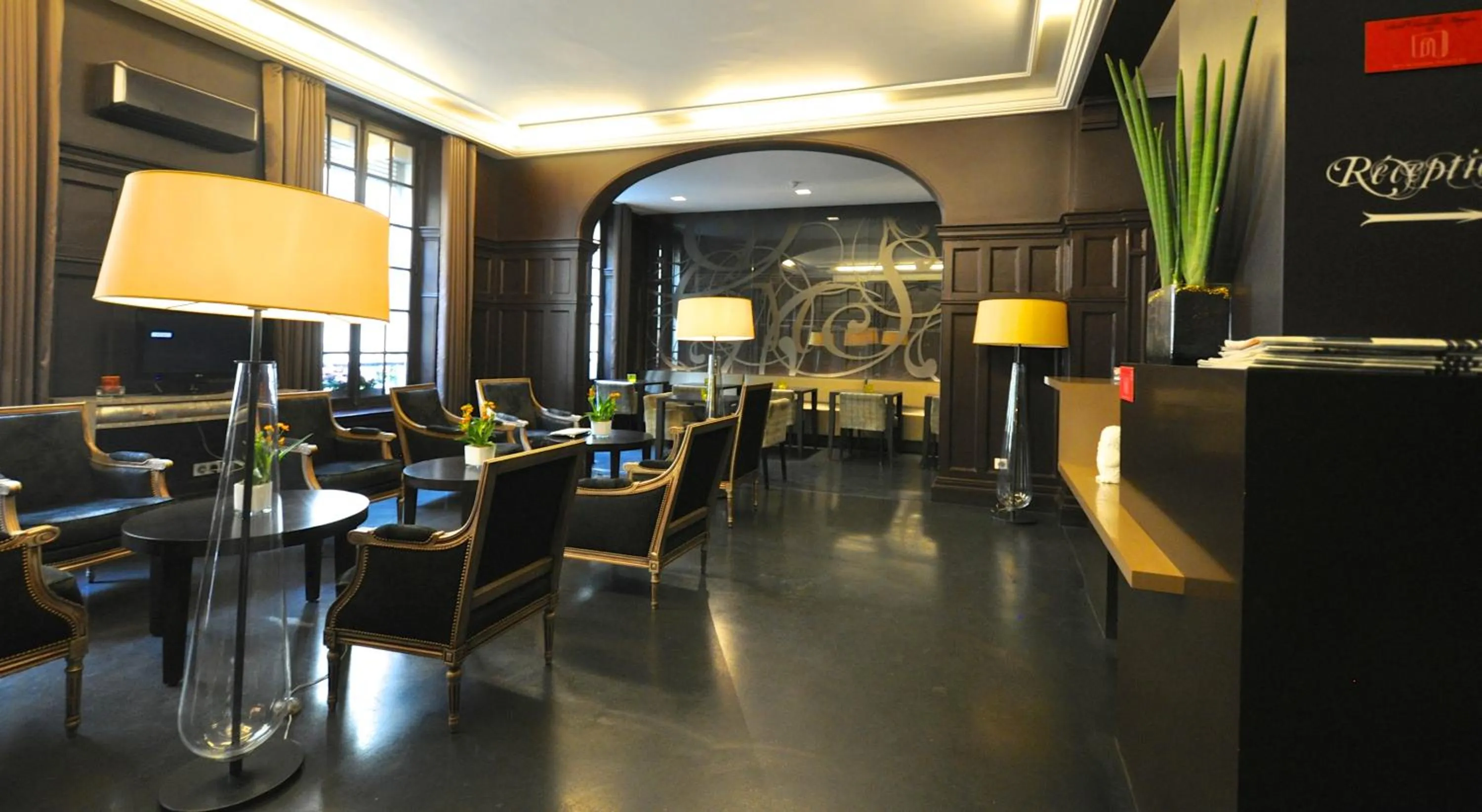 Lobby or reception in Chambellan Morgane