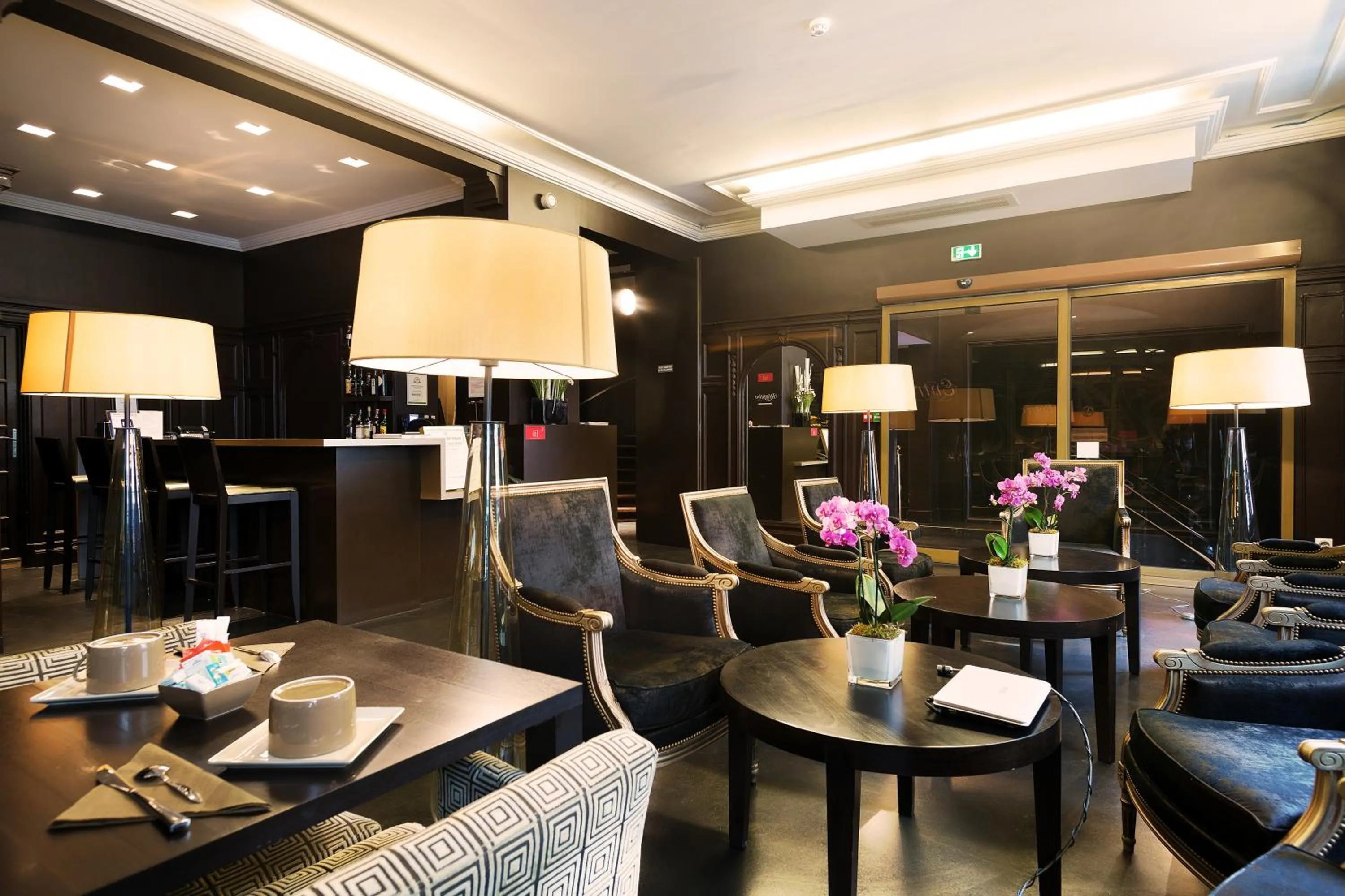 Lounge or bar in Chambellan Morgane