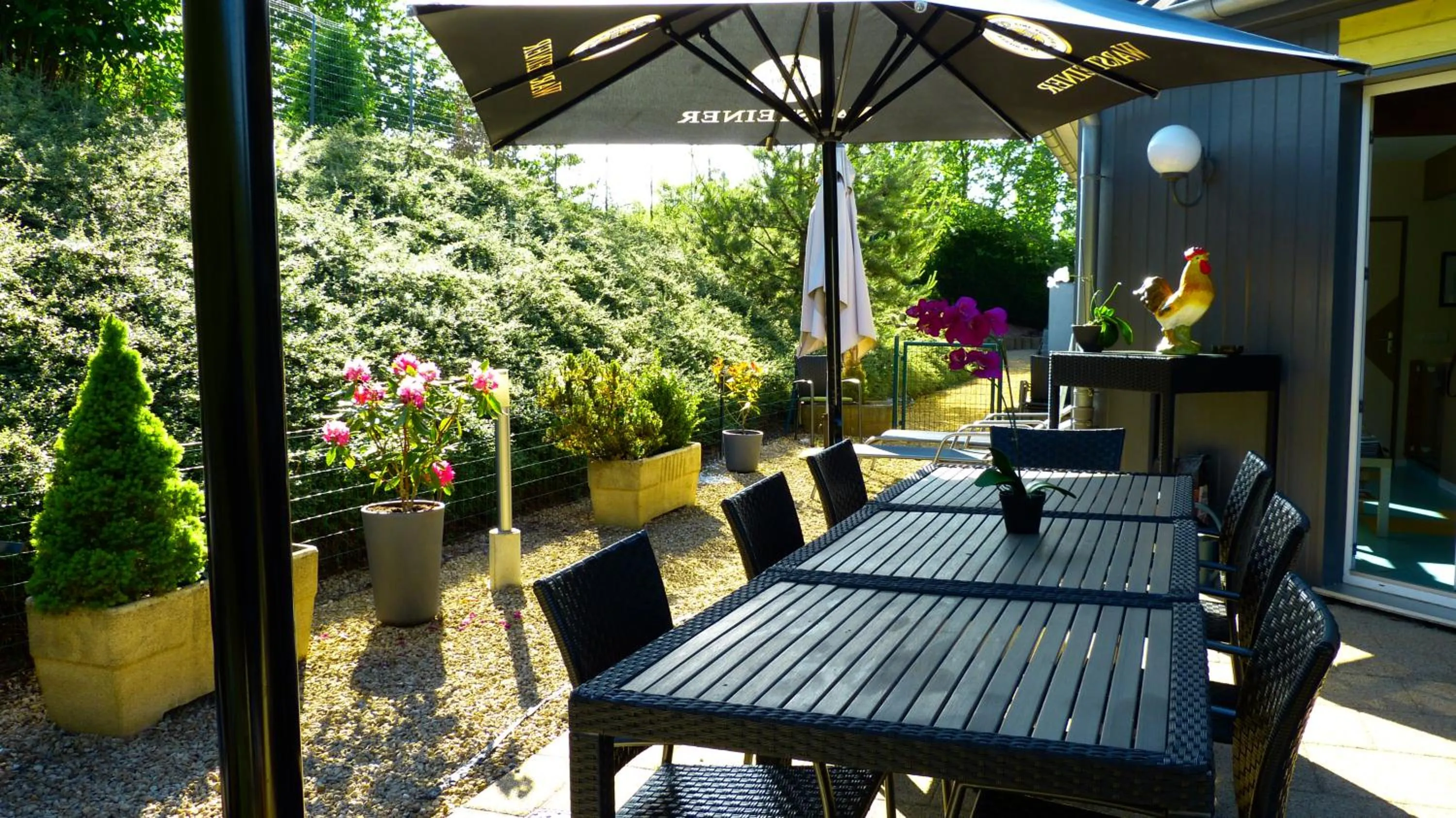 Patio in Hotel Premium