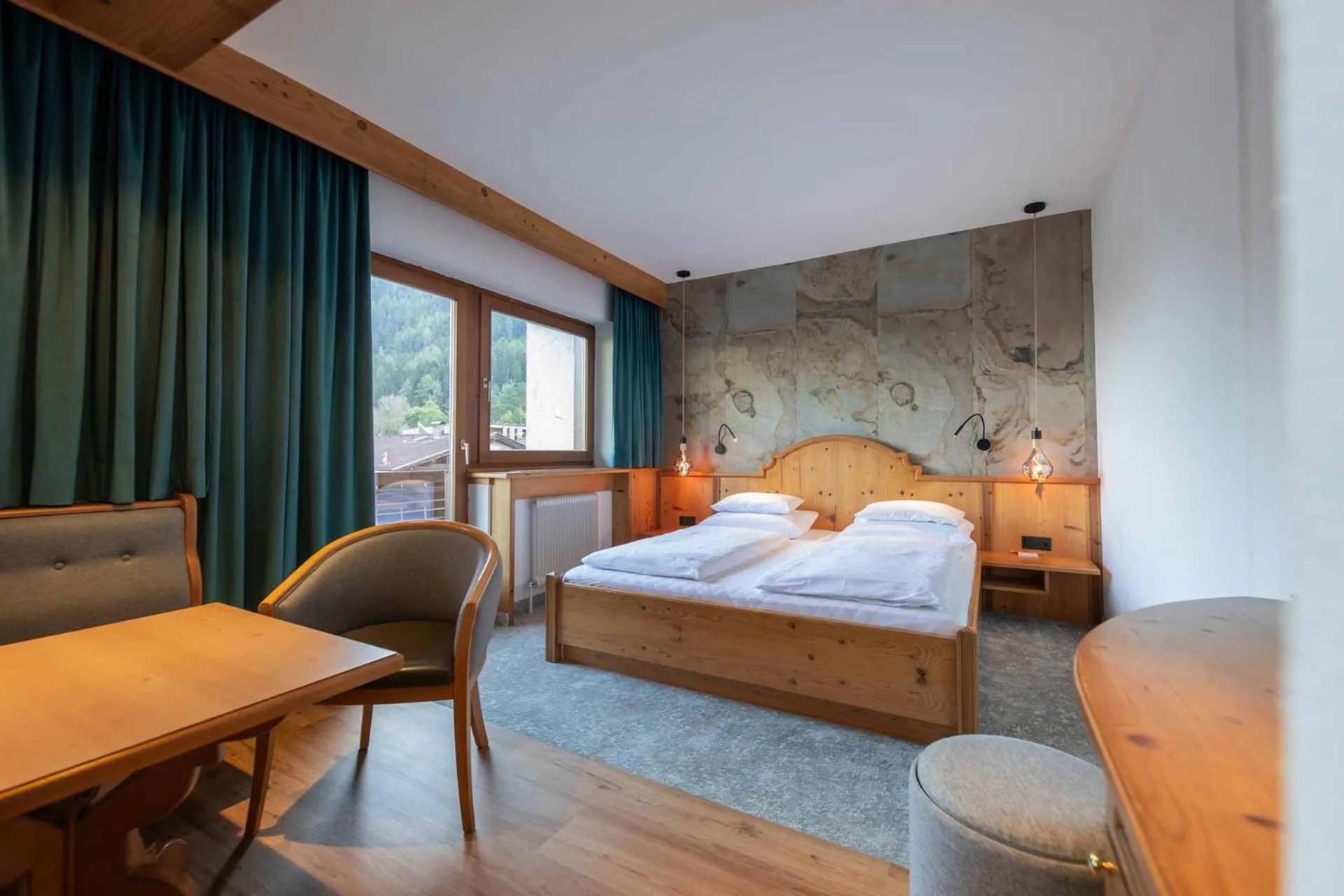 Bed in Familien- & Vitalhotel Auenhof